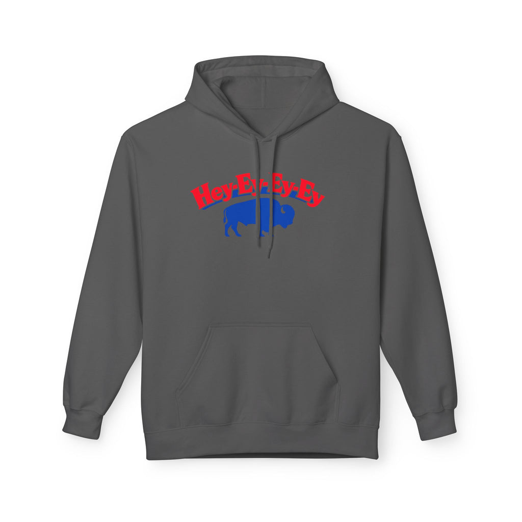Hey-Ey-Ey Buffalo hoodie | Retro buffalo graphic