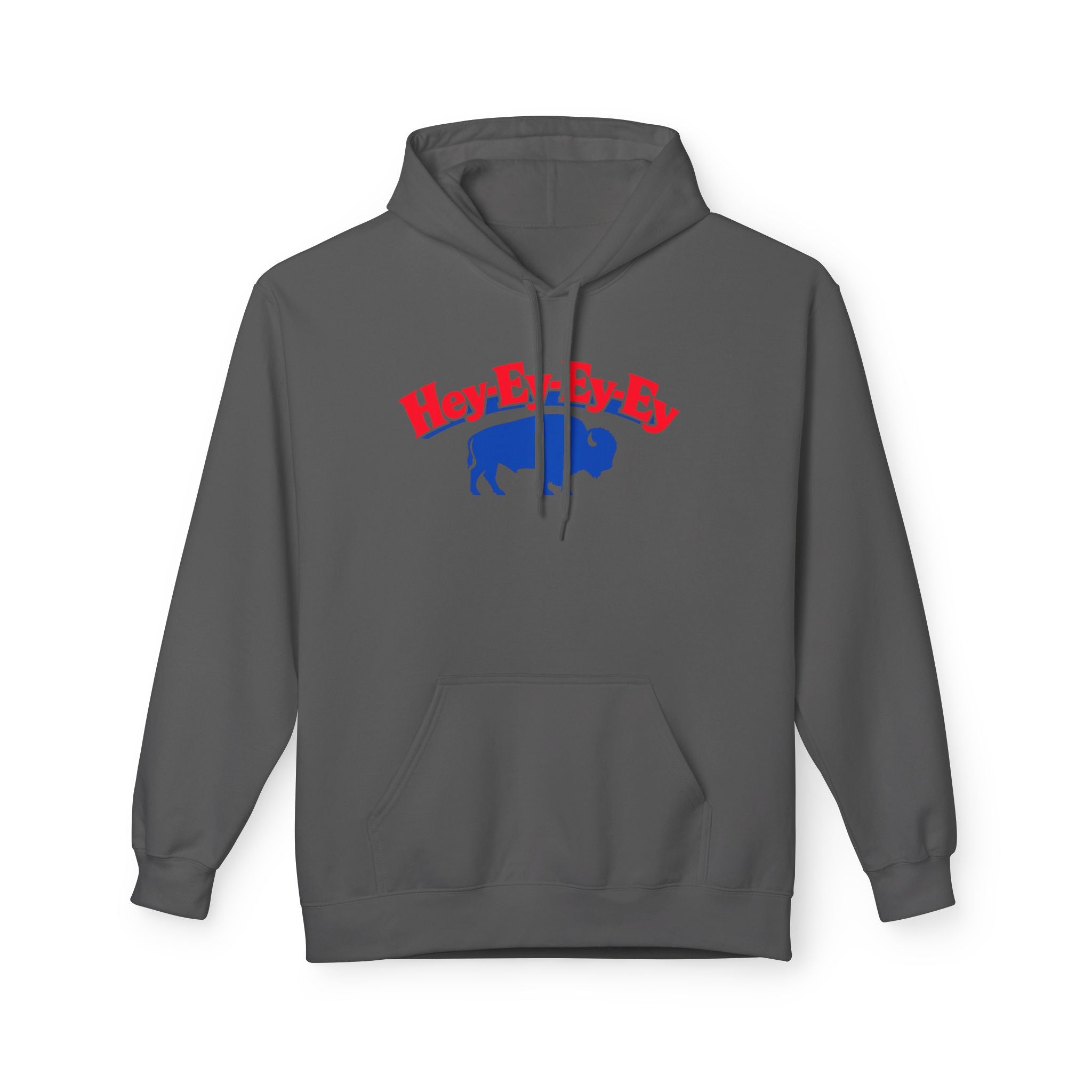 Hey-Ey-Ey Buffalo hoodie | Retro buffalo graphic