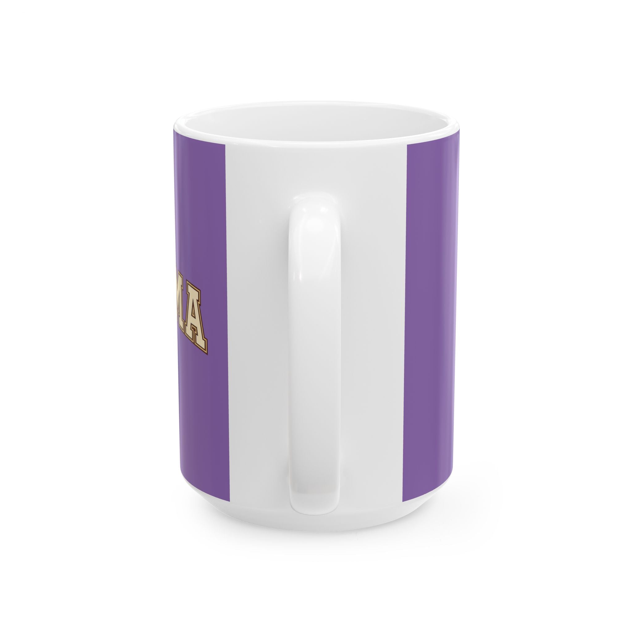 Mama Coffee Mug — Vintage Lettering Ceramic Tea Cup (11oz & 15oz)