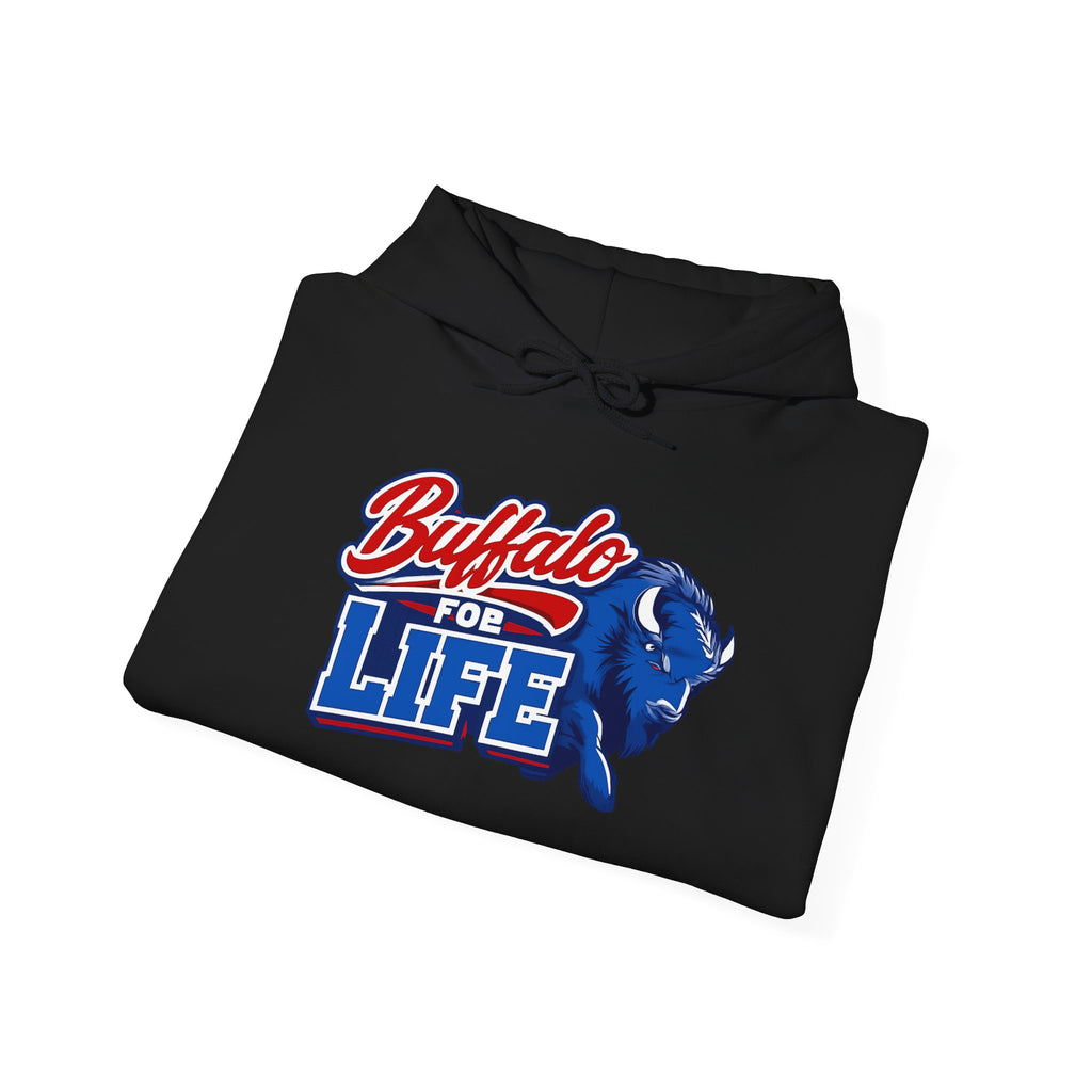 Buffalo For Life Hoodie | Buffalo graphic, sports town pride