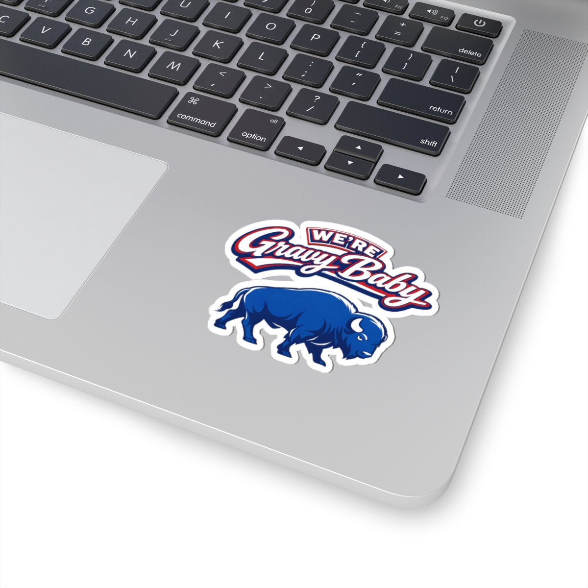 We're Gravy Baby Buffalo sticker | Kiss-Cut Sticker, Blue Buffalo Decal