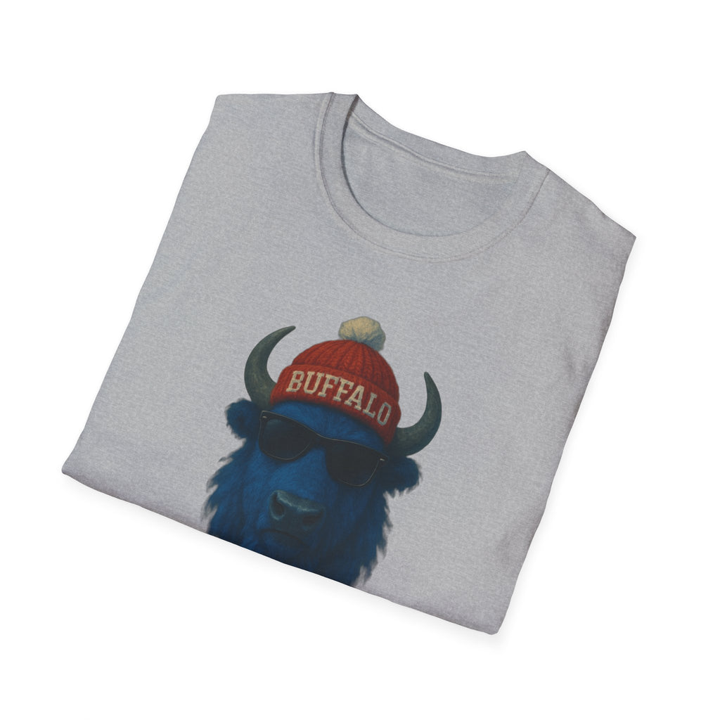 Buffalo with Beanie T-Shirt