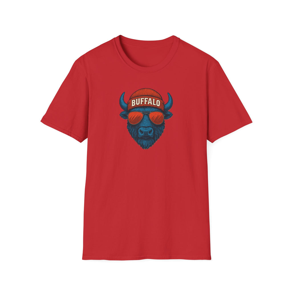 Buffalo Sunglasses and beanie T-Shirt