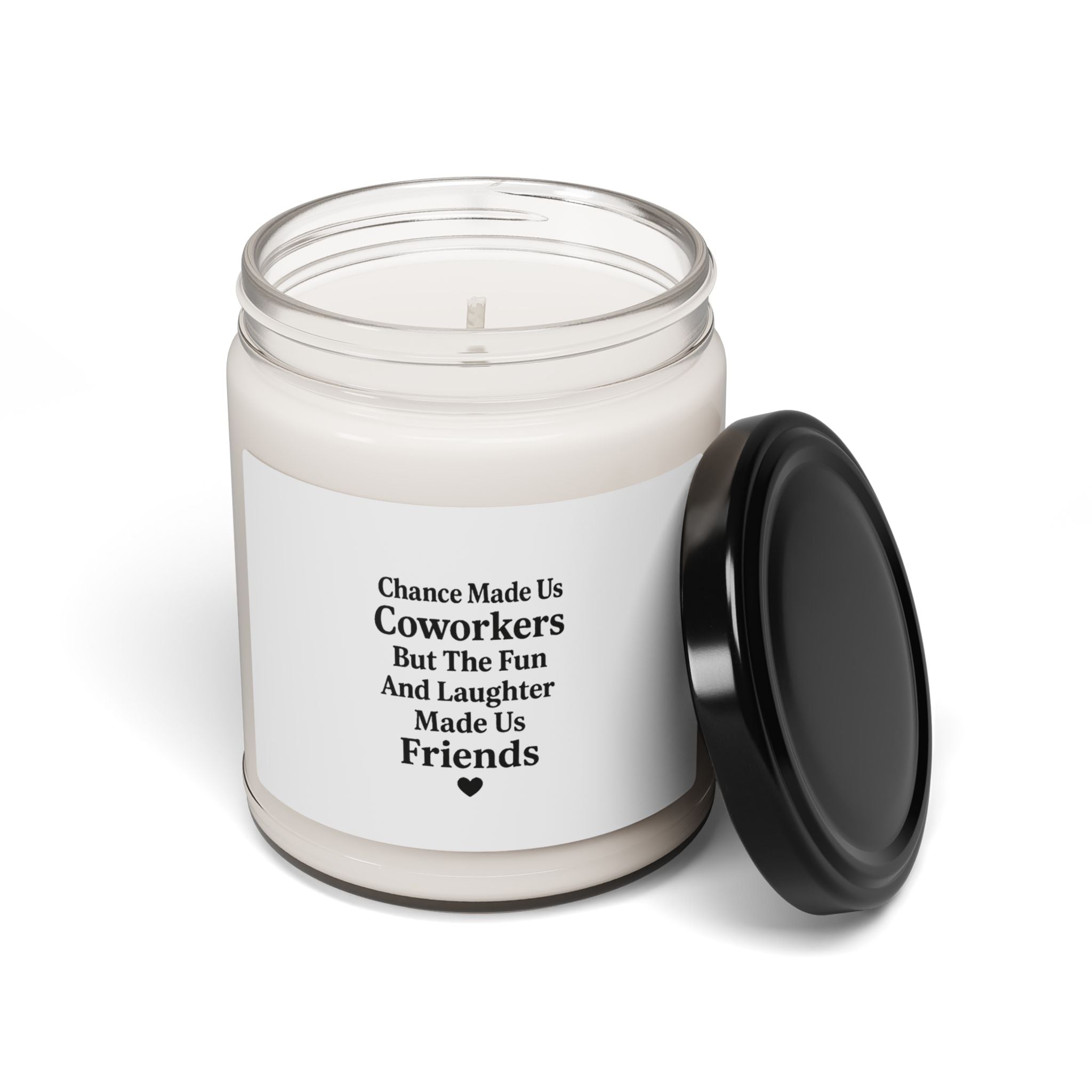 Coworkers But The Fun And Laughter Made Us Friends Candle | Scented Soy Jar 9oz
