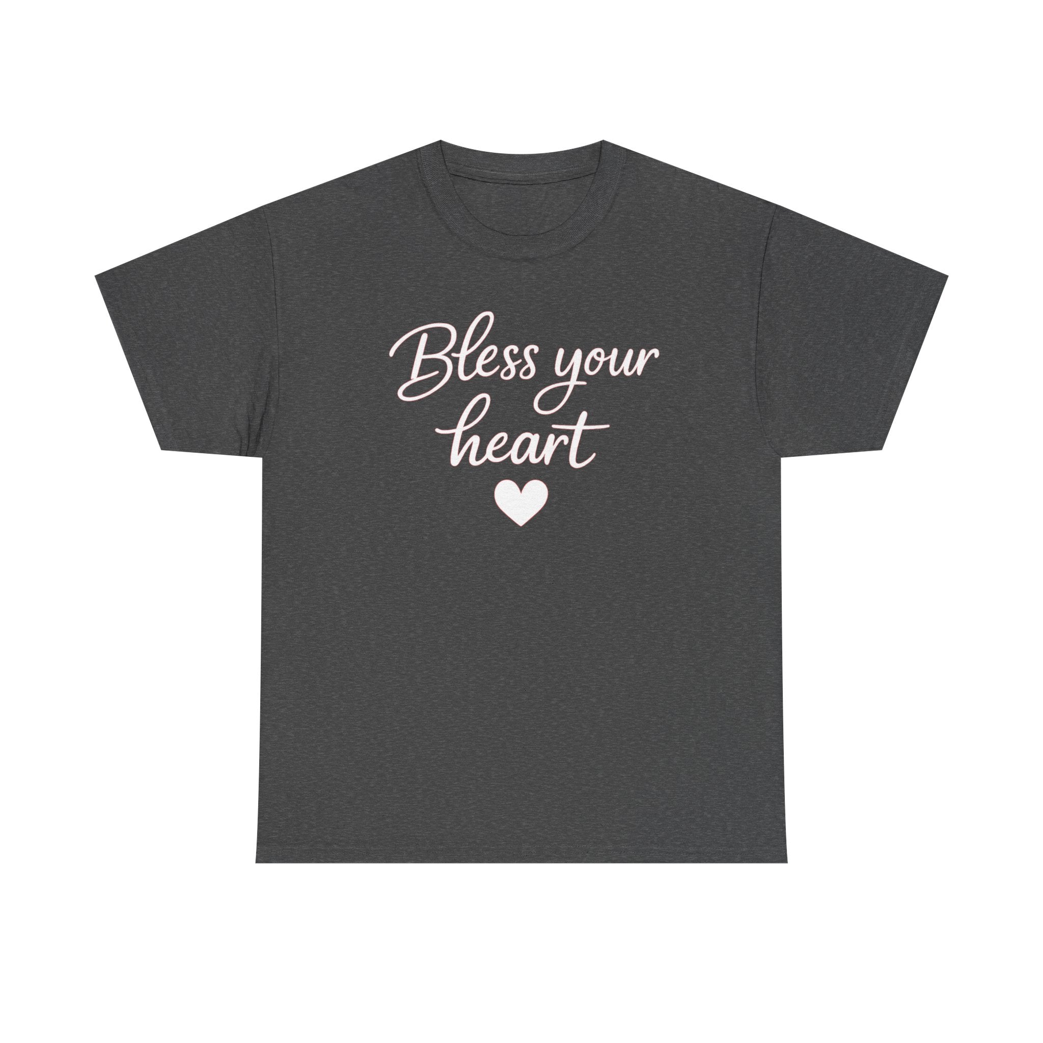 Bless Your Heart tee | Script heart design, Southern phrase t-shirt