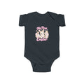 Baby Bodysuit — "My First Easter" Cute Bunny Floral Infant Onesie