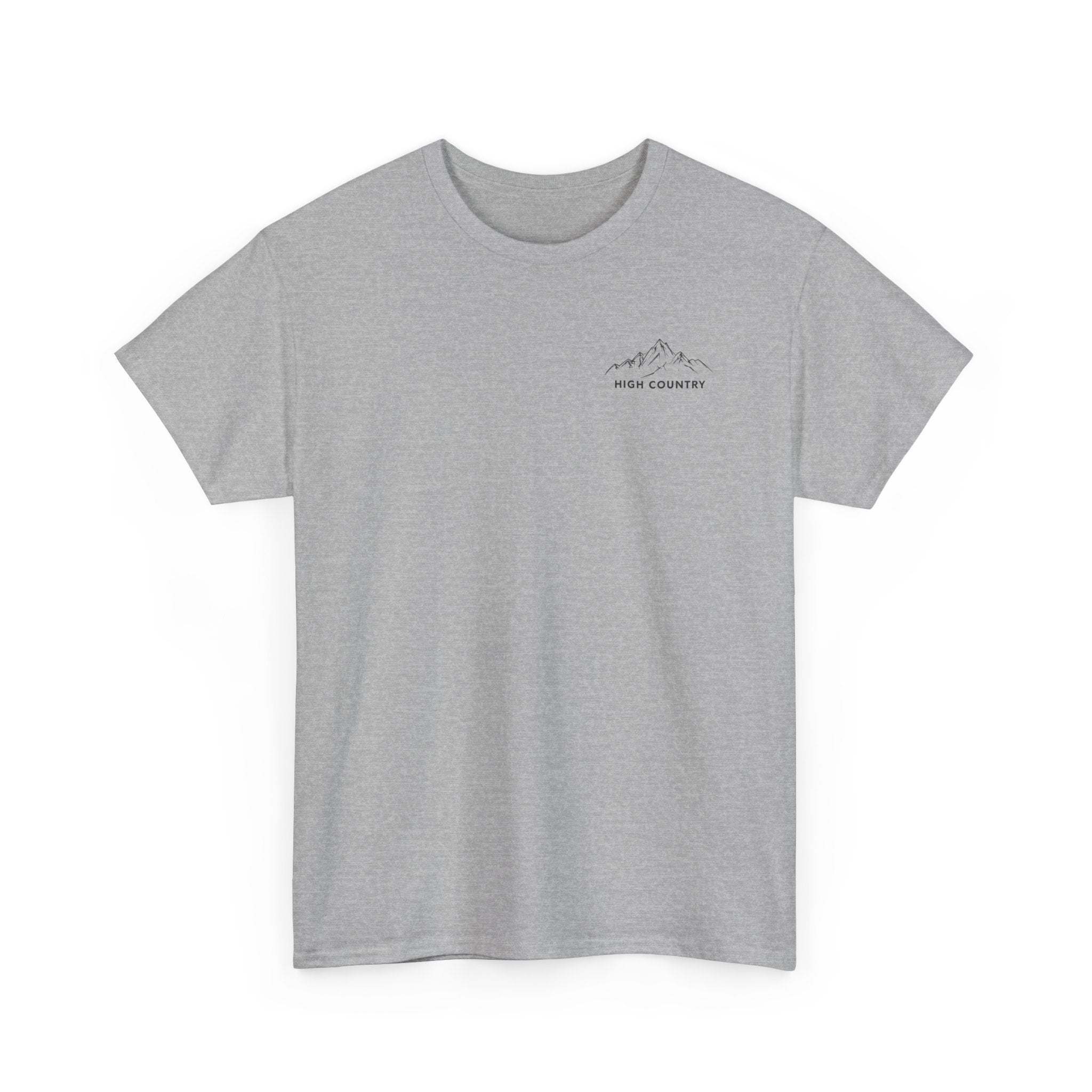Mountain Forest Camper Tee | Vintage Airstream RV Outdoors Camping Shirt