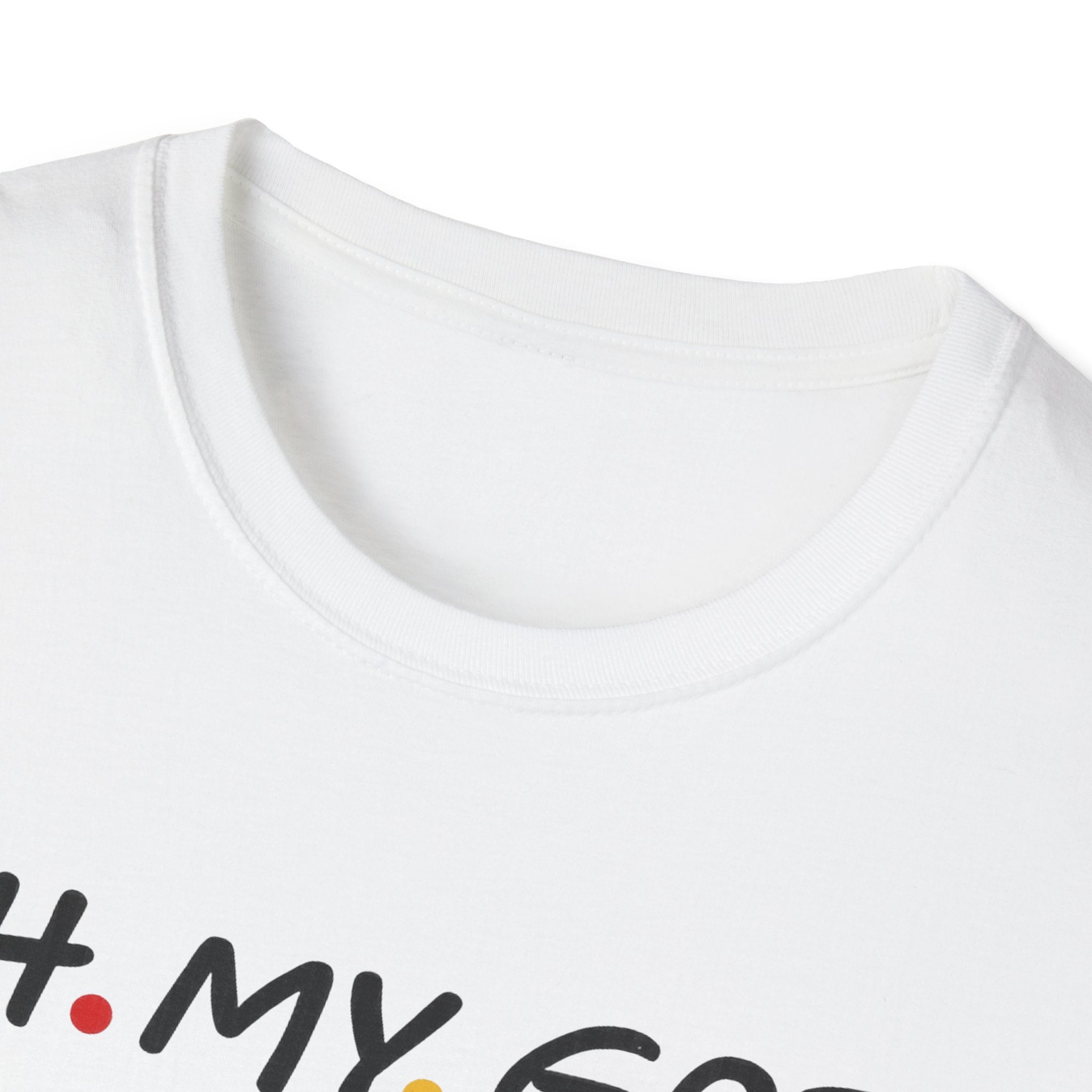 Friends OH. MY. GOD! T-Shirt | Minimal Text Graphic, Pop Culture Quote