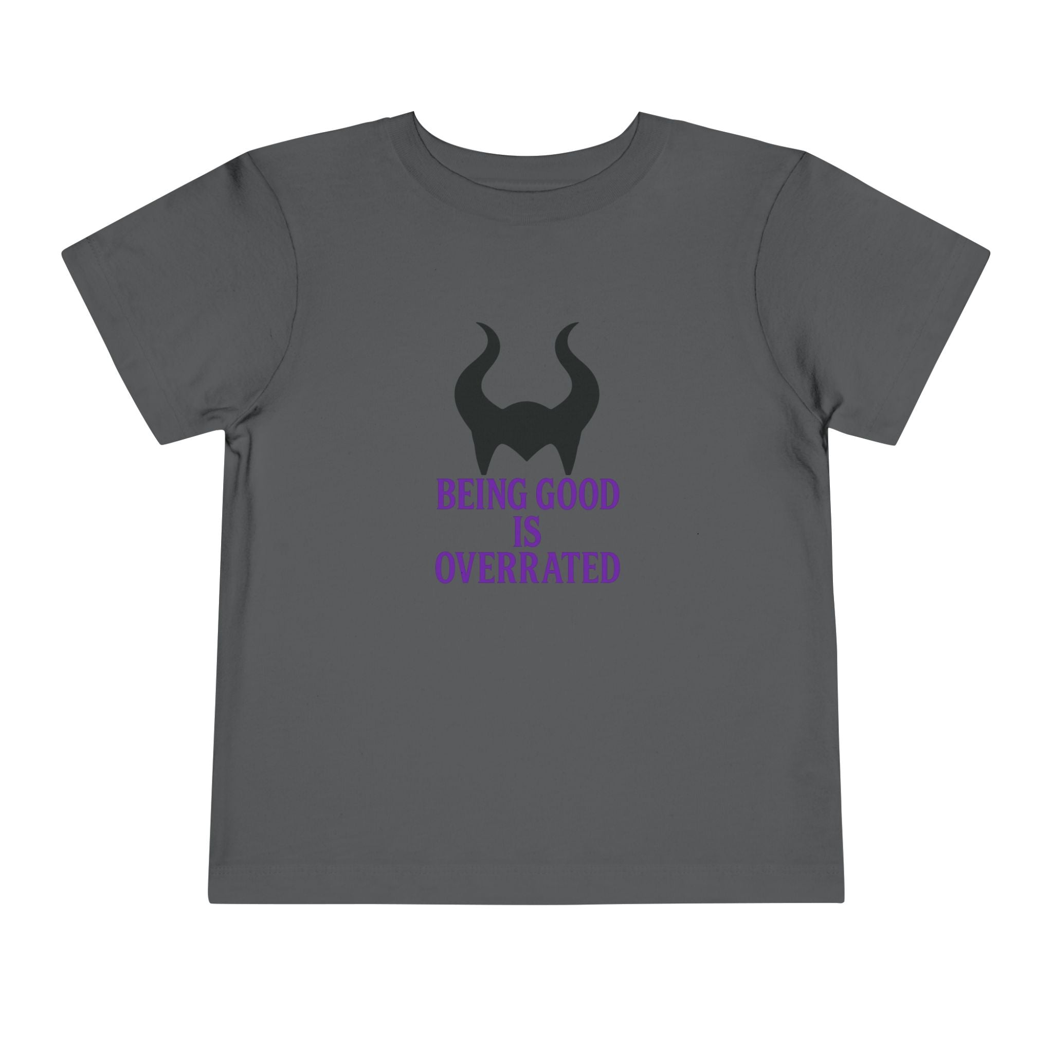 Maleficent Being Good Is Overrated Toddler Tee