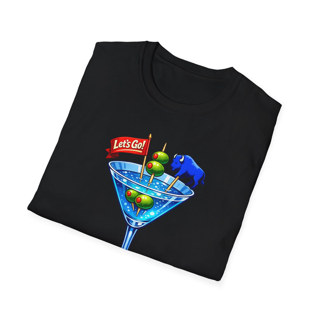 Cheers Buffalo T-Shirt | Cocktail Illustration
