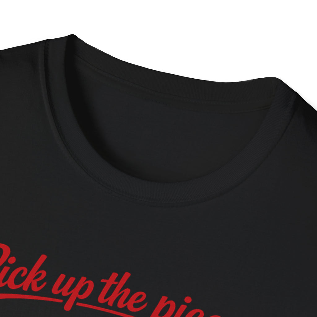 Buffalo Puzzle Piece design T-Shirt | Pick up the pieces, we put it back together again