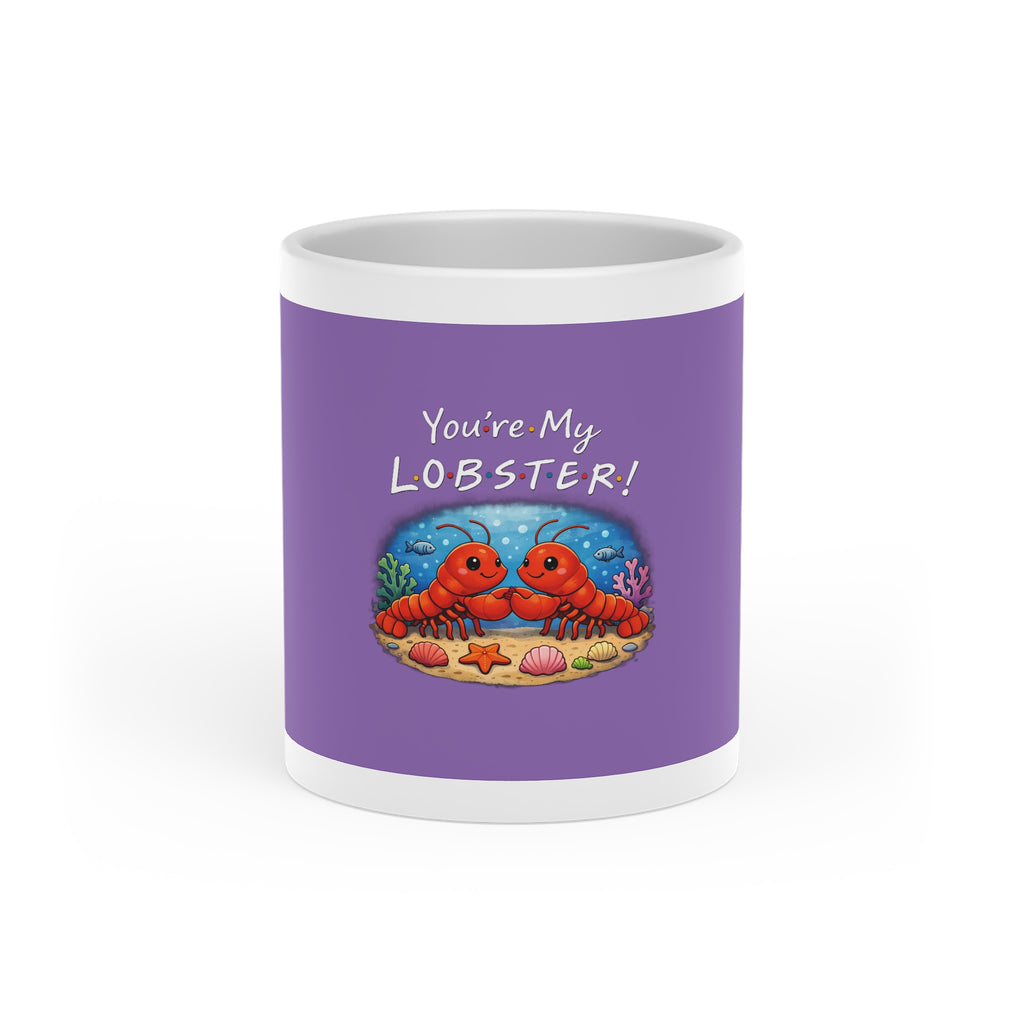 Friends You're My Lobster mug | Heart-shaped mug, Cute lobster couple design