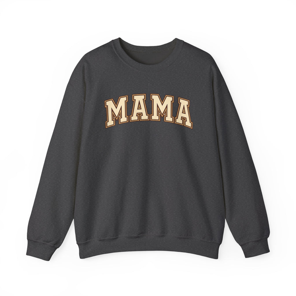 Mama Crewneck Sweatshirt – Vintage Collegiate Mom Pullover
