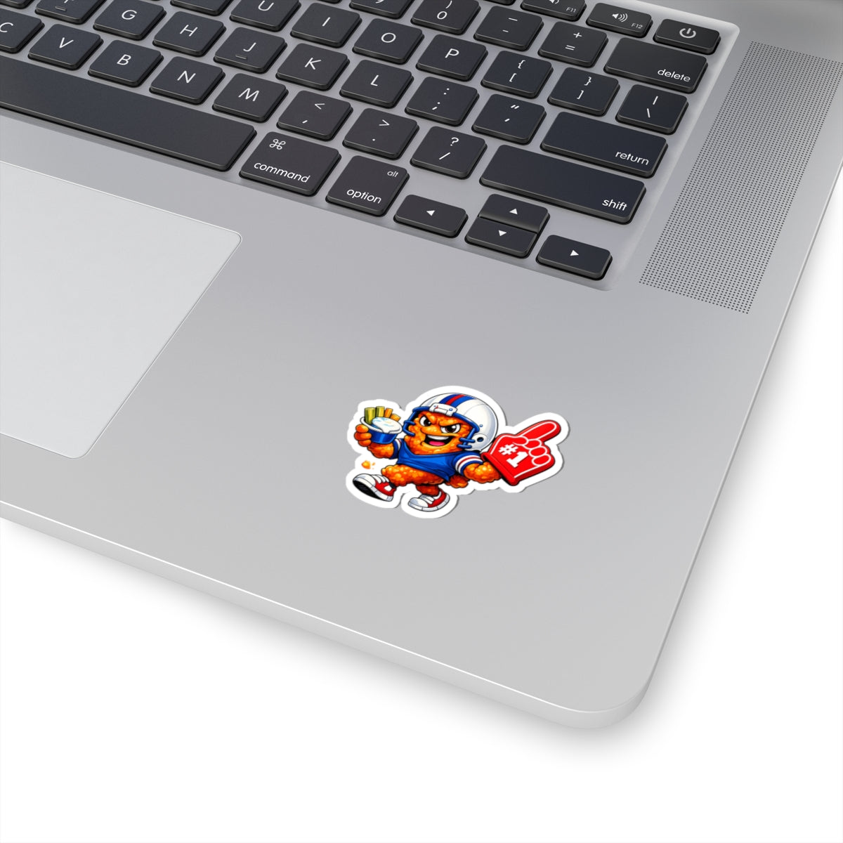 Buffalo Wing Foam Finger #1 Sticker | Kiss-Cut Sticker