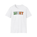 Lucky St. Patrick's Day T‑Shirt — Irish Flag Color Block Text