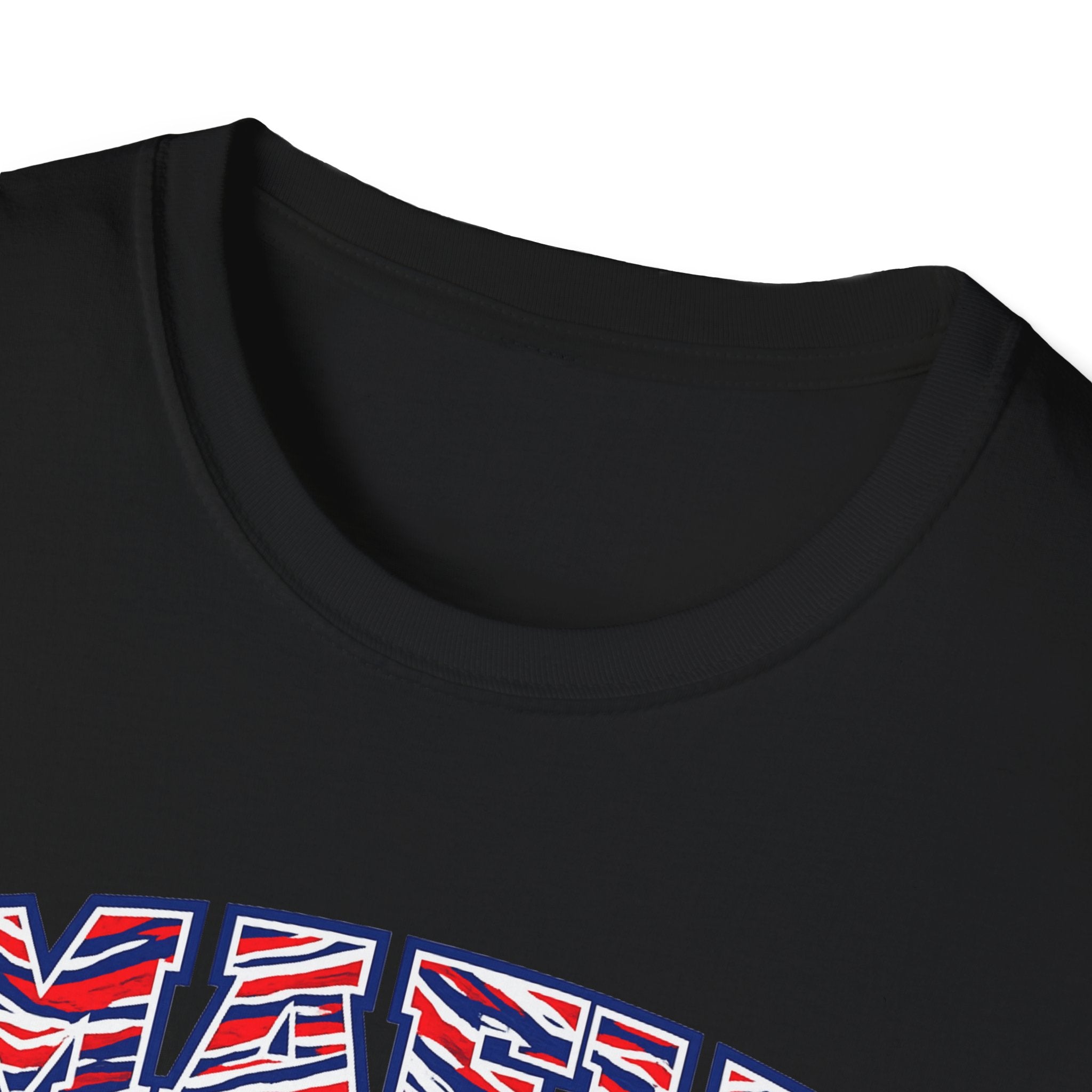 Mama Mafia Graphic Tee —  Red White Blue 'Mafia Mama' Street-Style T-Shirt