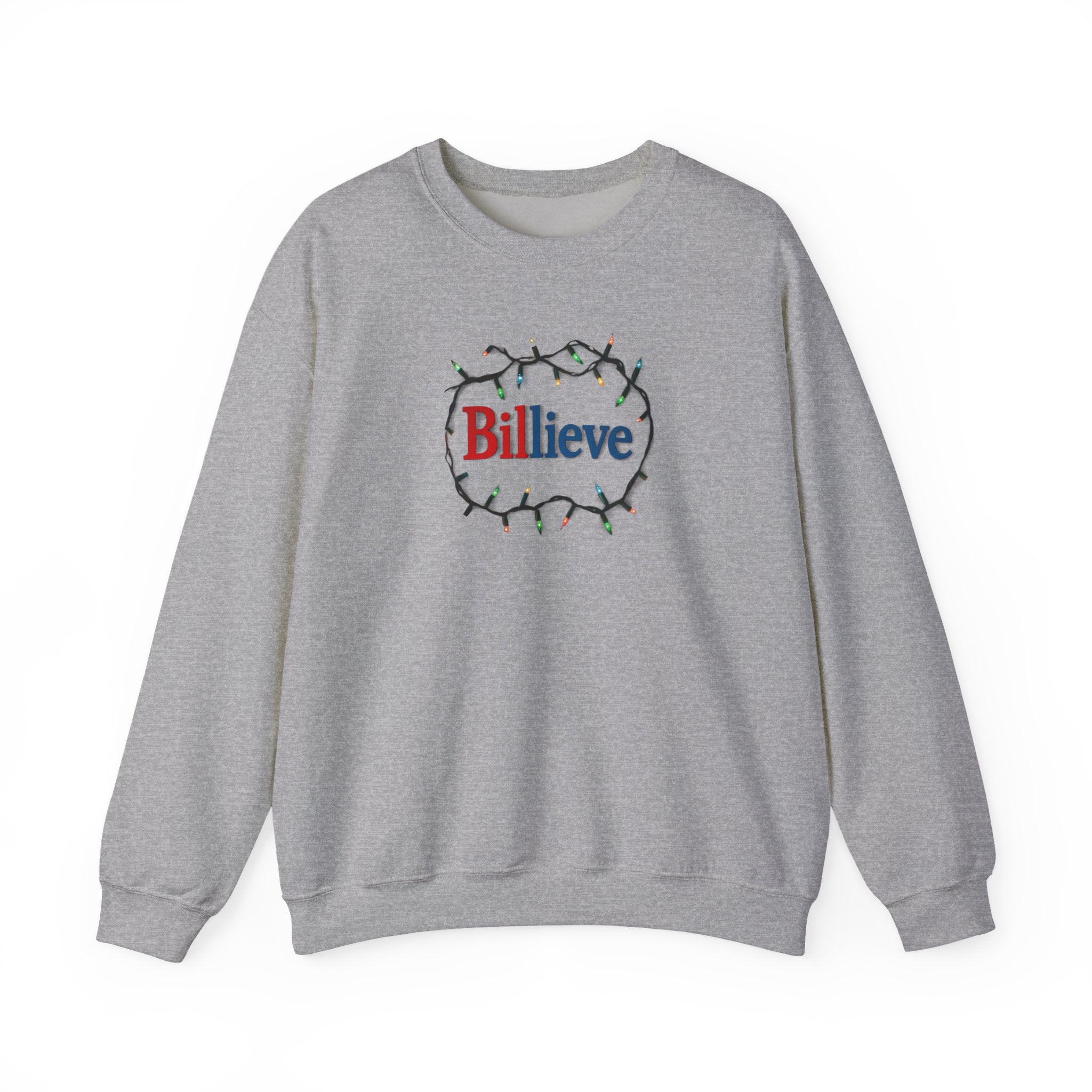 Billieve Logo Crewneck Sweatshirt | Barbed Wire Graphic