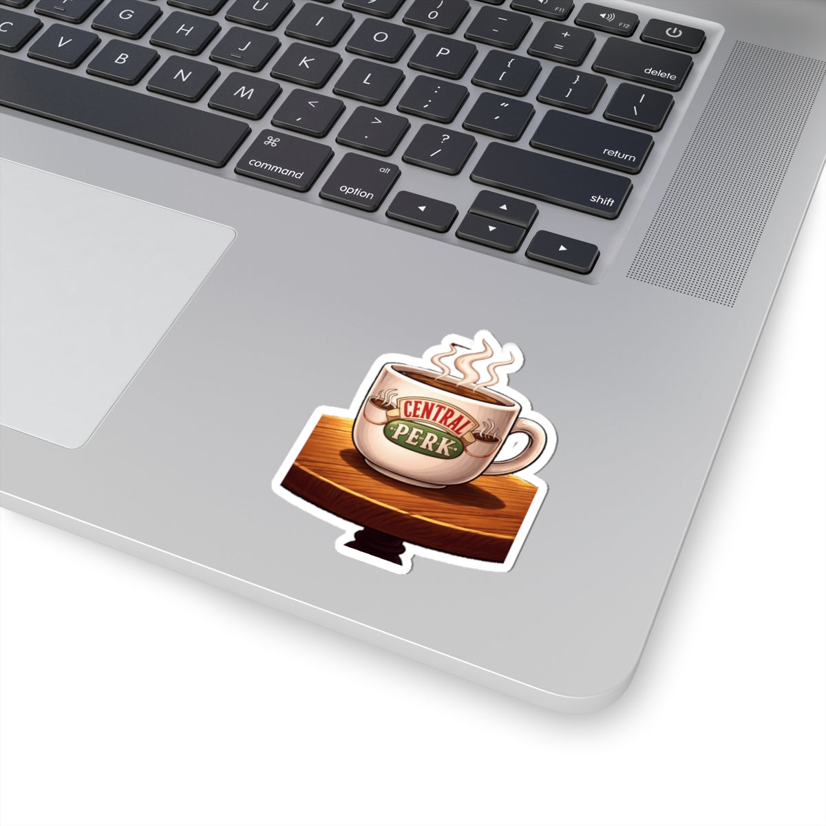 Central Perk Coffee Cup Sticker | Kiss-Cut Sticker