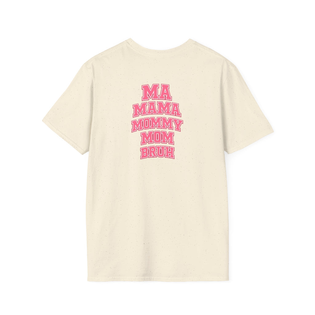 Mom Life Tee — Pink Retro Mom Heart T-Shirt