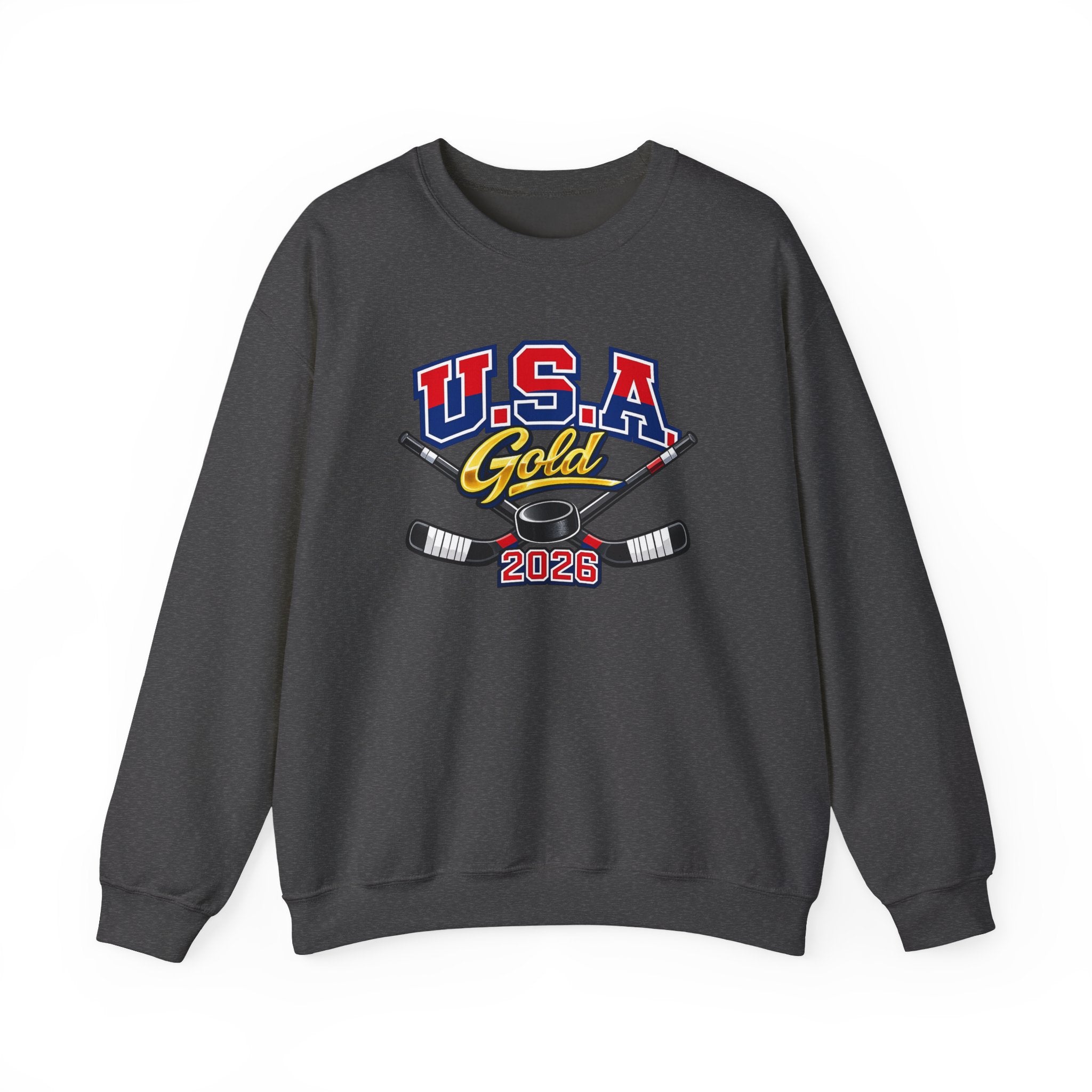 USA Gold 2026 Hockey Crewneck Sweatshirt