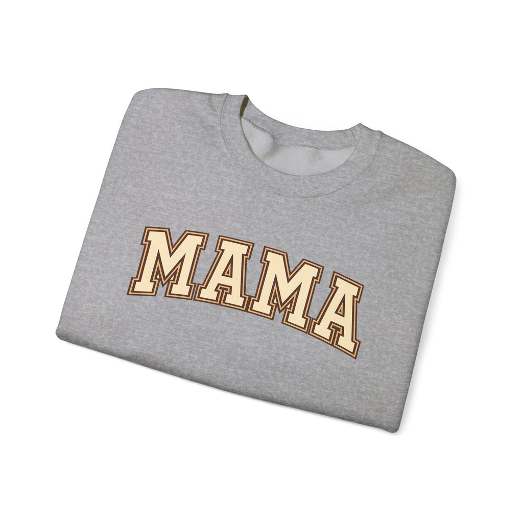 Mama Crewneck Sweatshirt – Vintage Collegiate Mom Pullover