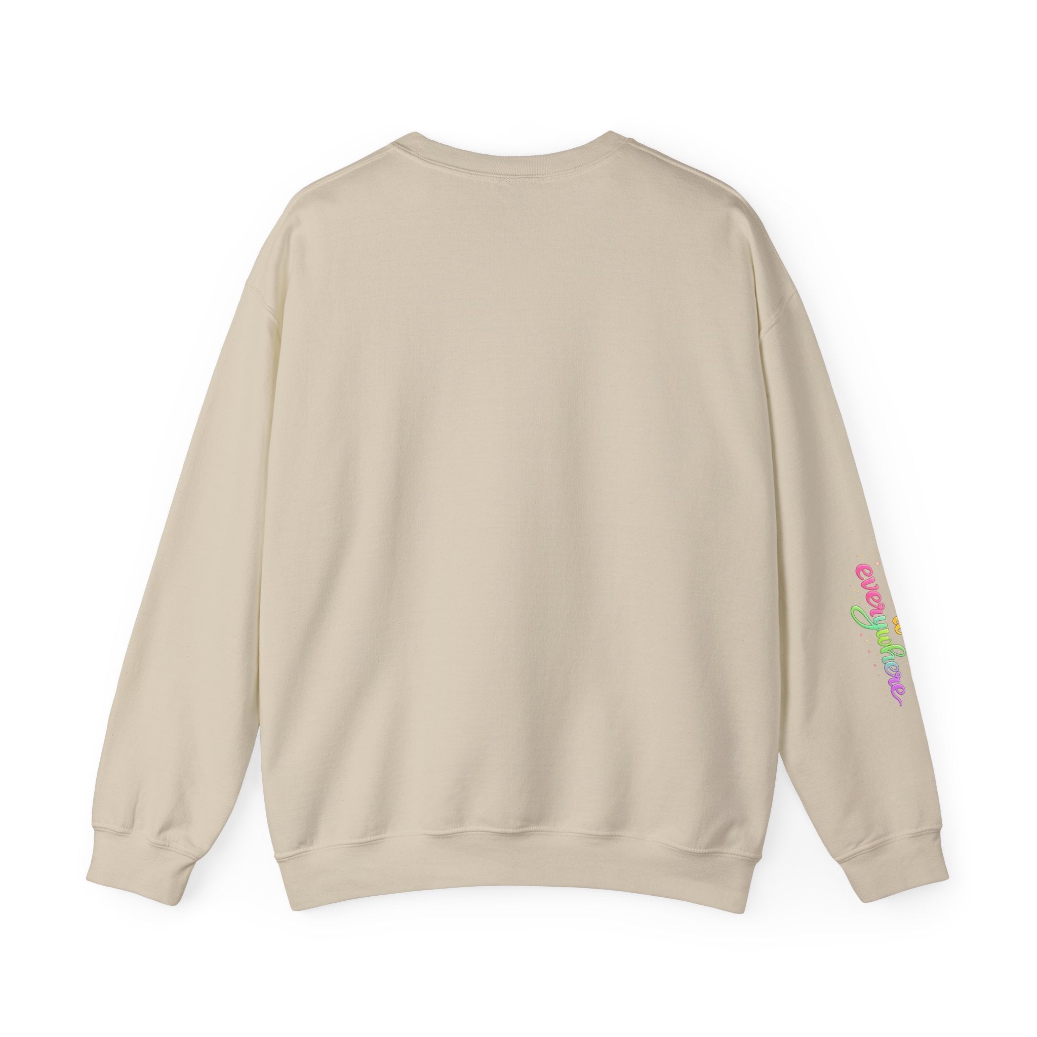 Kindness is Free sweatshirt | Crewneck, Rainbow Script