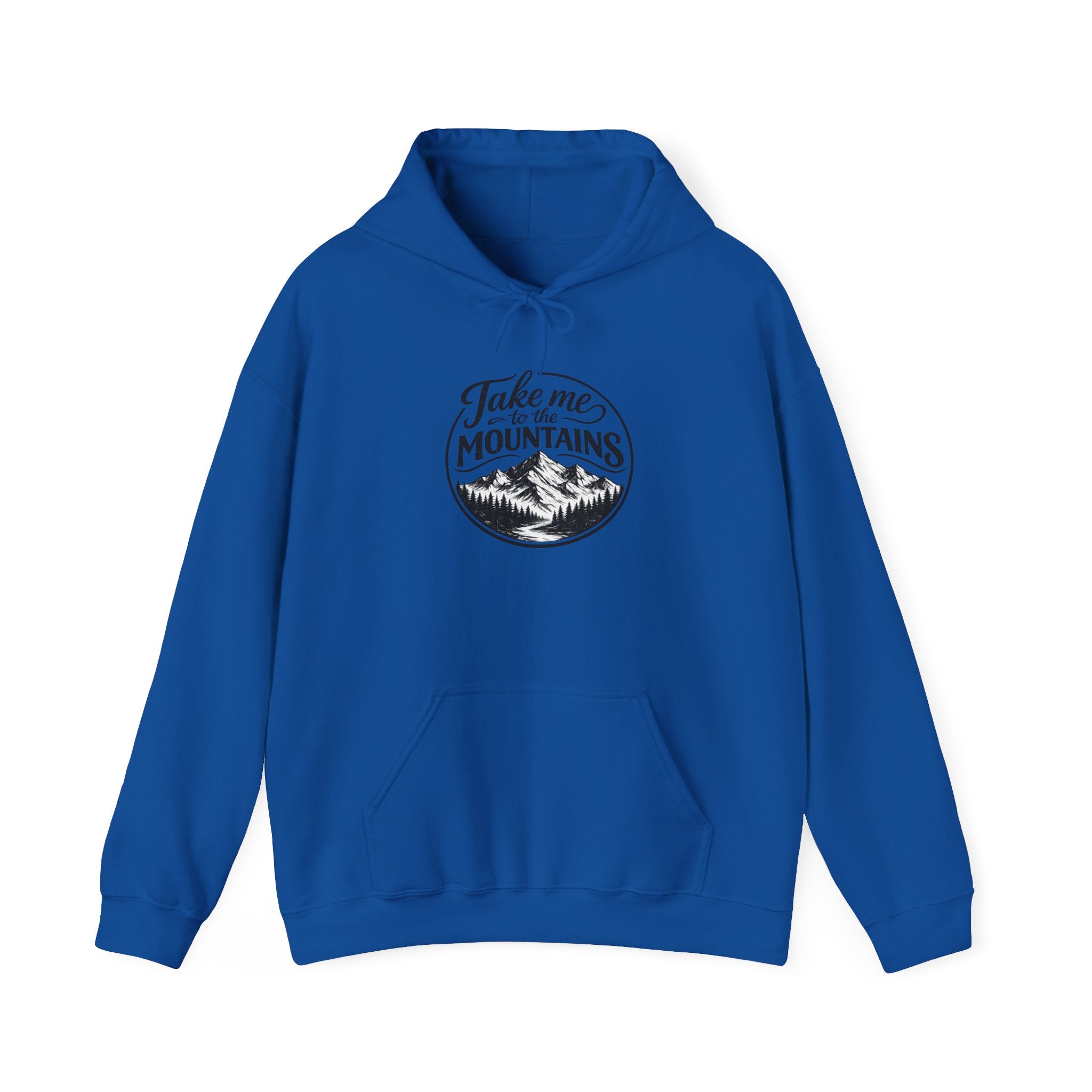 Take Me To The Mountains Hoodie — Adventure Graphic Pullover for Hikers
