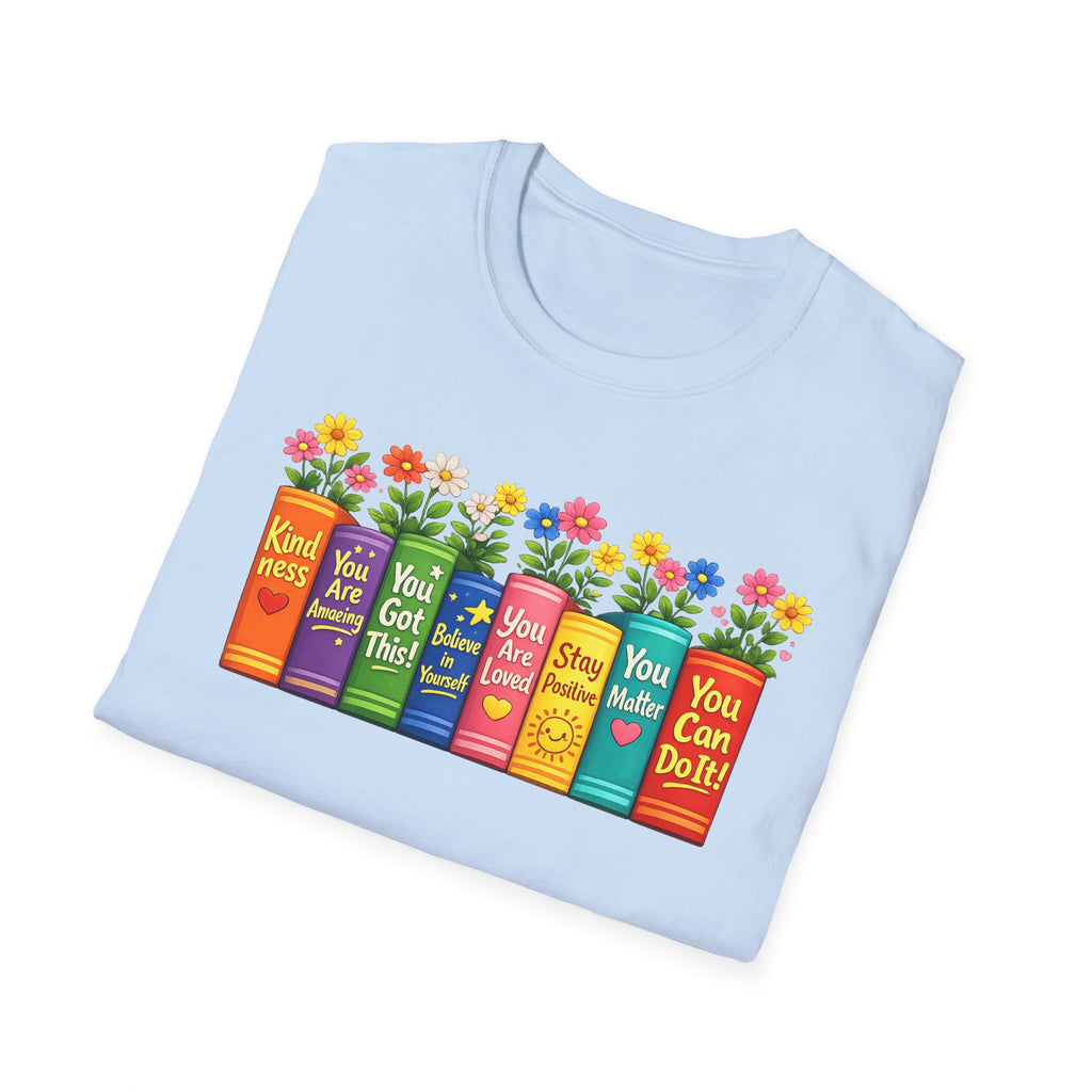 Colorful Succulent Pots You Got This You Can Do It T-Shirt | Floral Graphic Tee