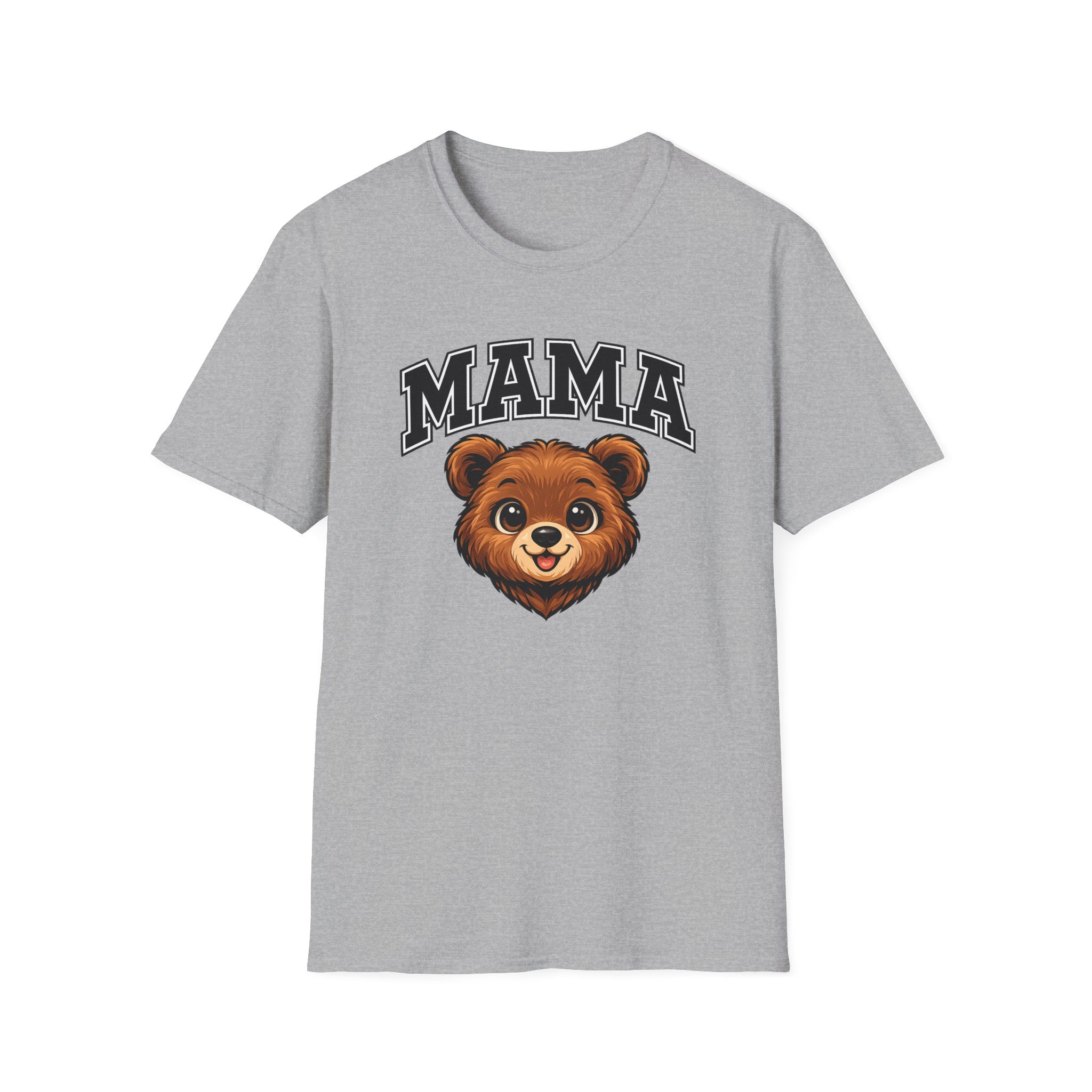 Mama Bear T-Shirt — Cute Bear Mom Graphic Tee for Mother's Day & Gifts