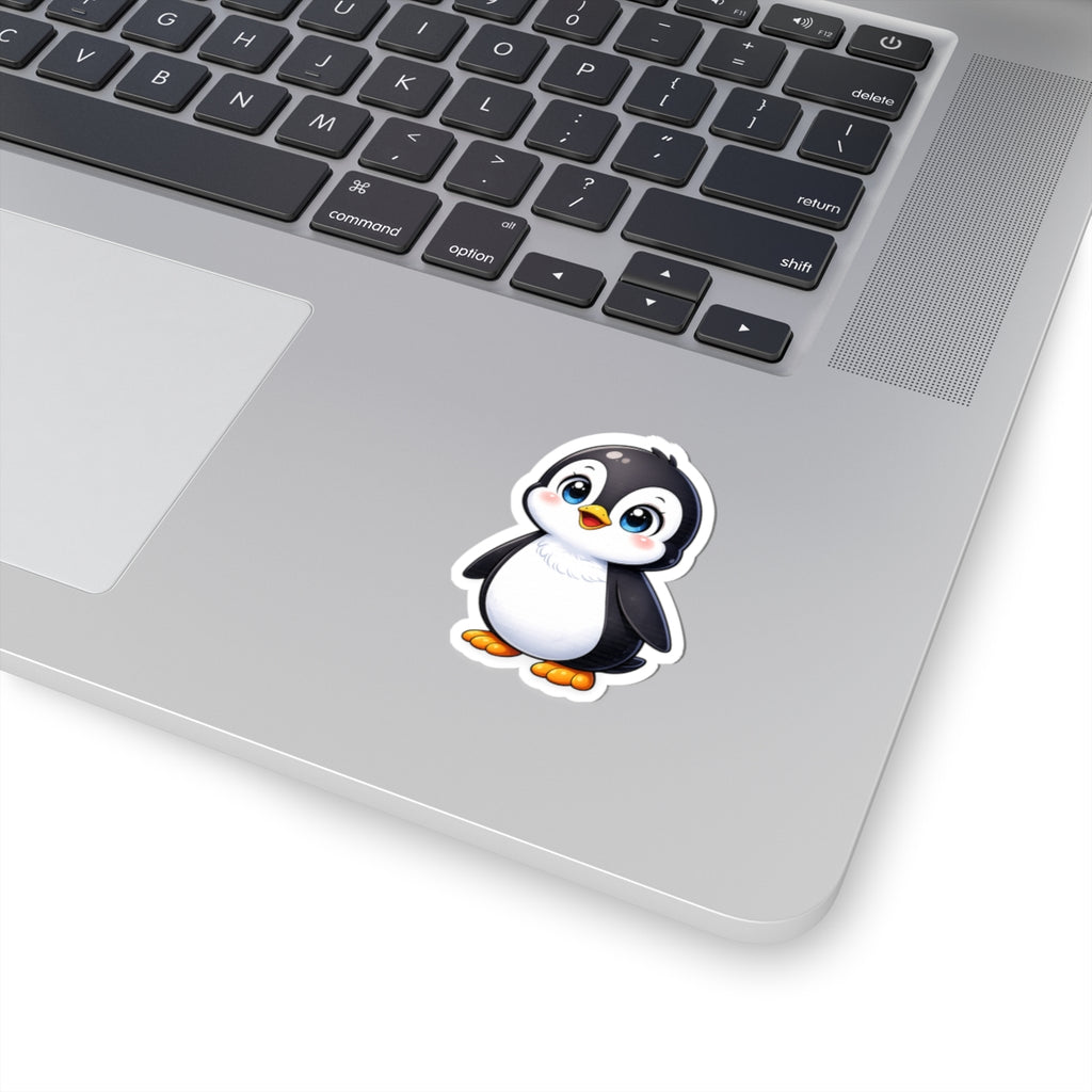 Cute Cartoon Penguin Kiss-Cut Stickers | Waterproof Vinyl Sticker