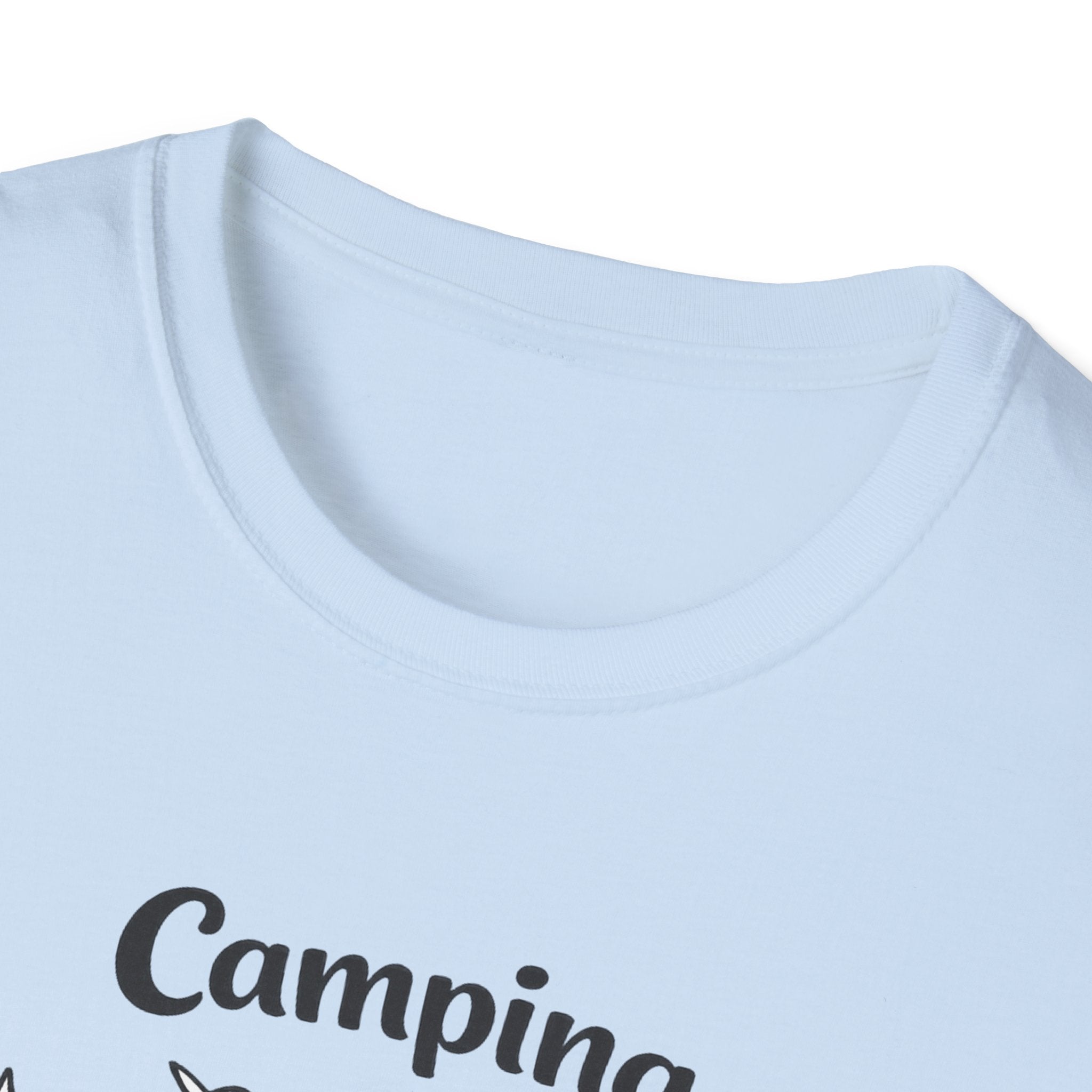 Camping Crew T-Shirt | Camping Icons, Kayak, Campfire, Fishing