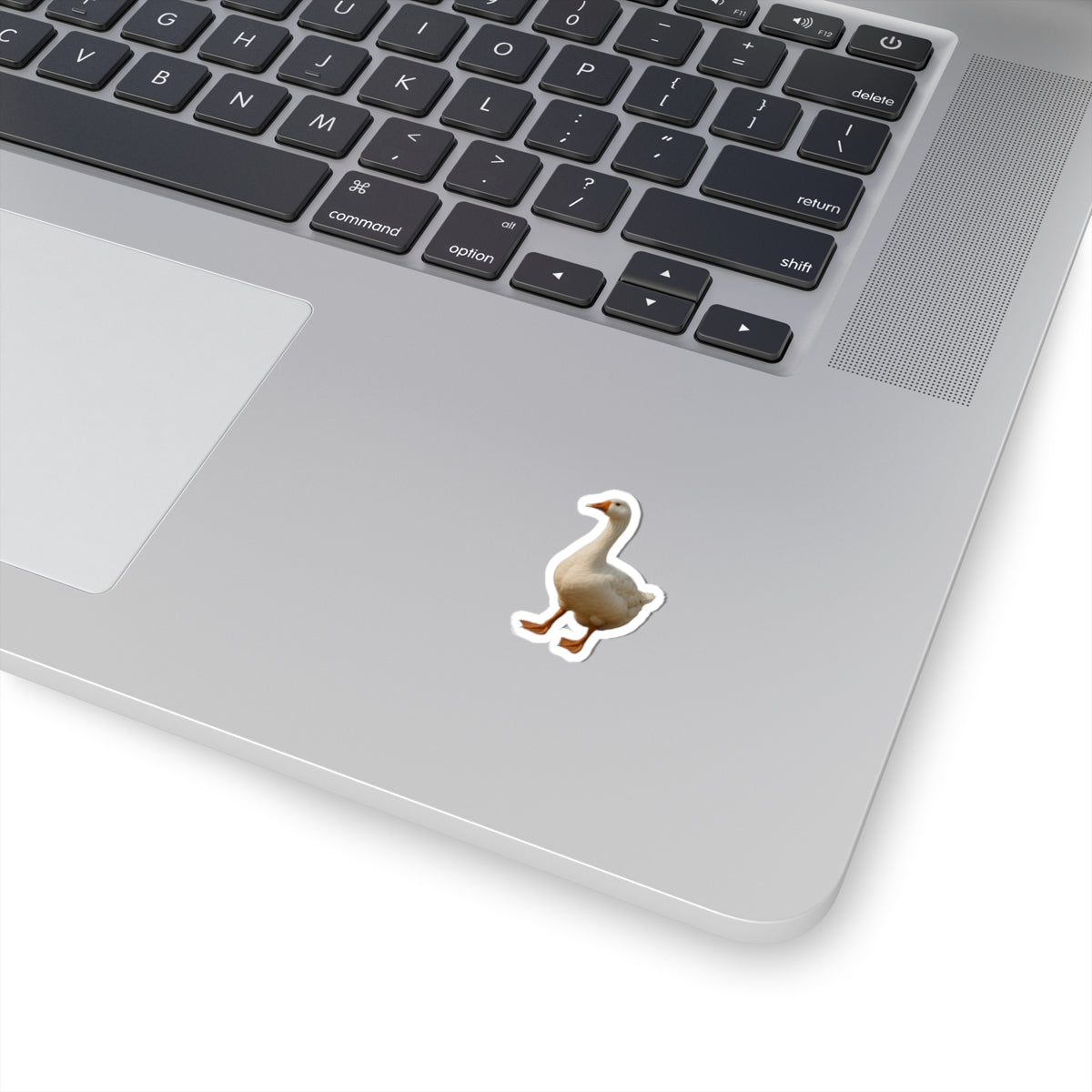 White Goose Sticker | Kiss-Cut Duck Farm Animal Decal
