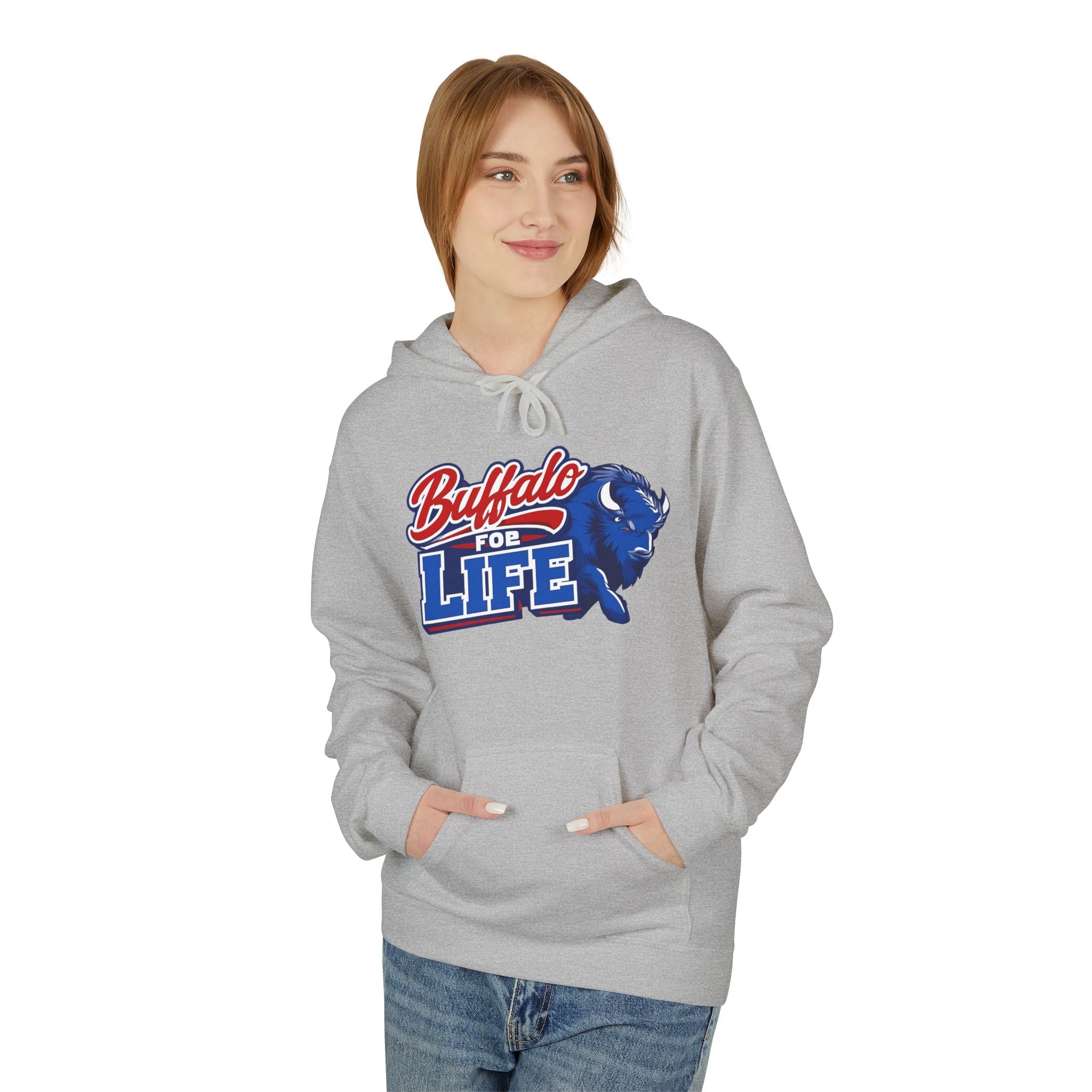 Buffalo for Life Hoodie | Buffalo  Logo, Sports Fan Apparel