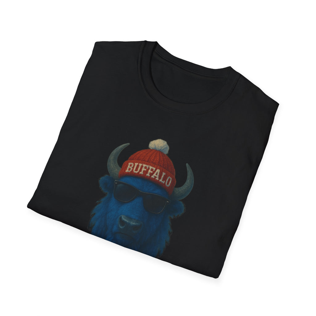 Buffalo with Beanie T-Shirt