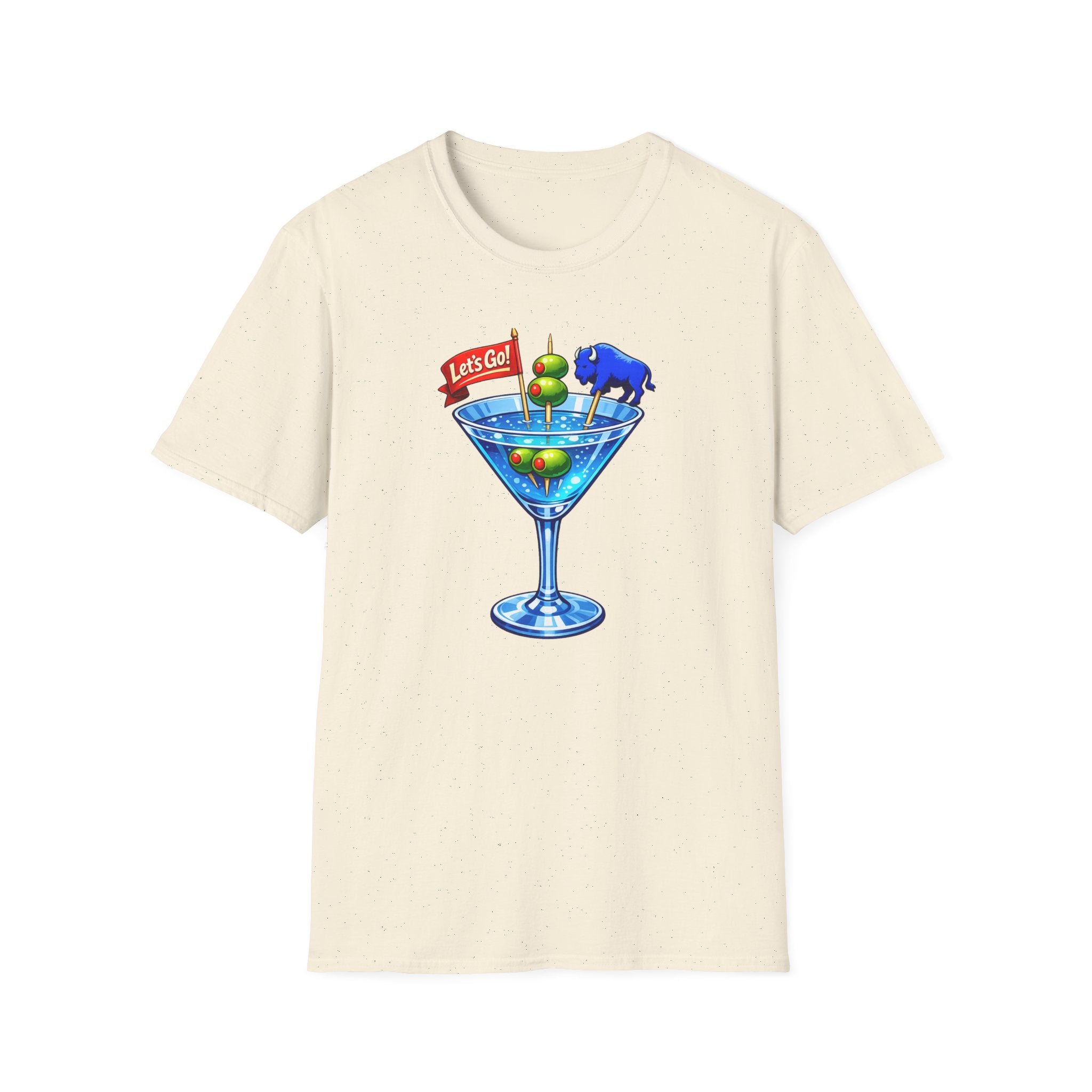 Cheers Buffalo T-Shirt | Cocktail Illustration