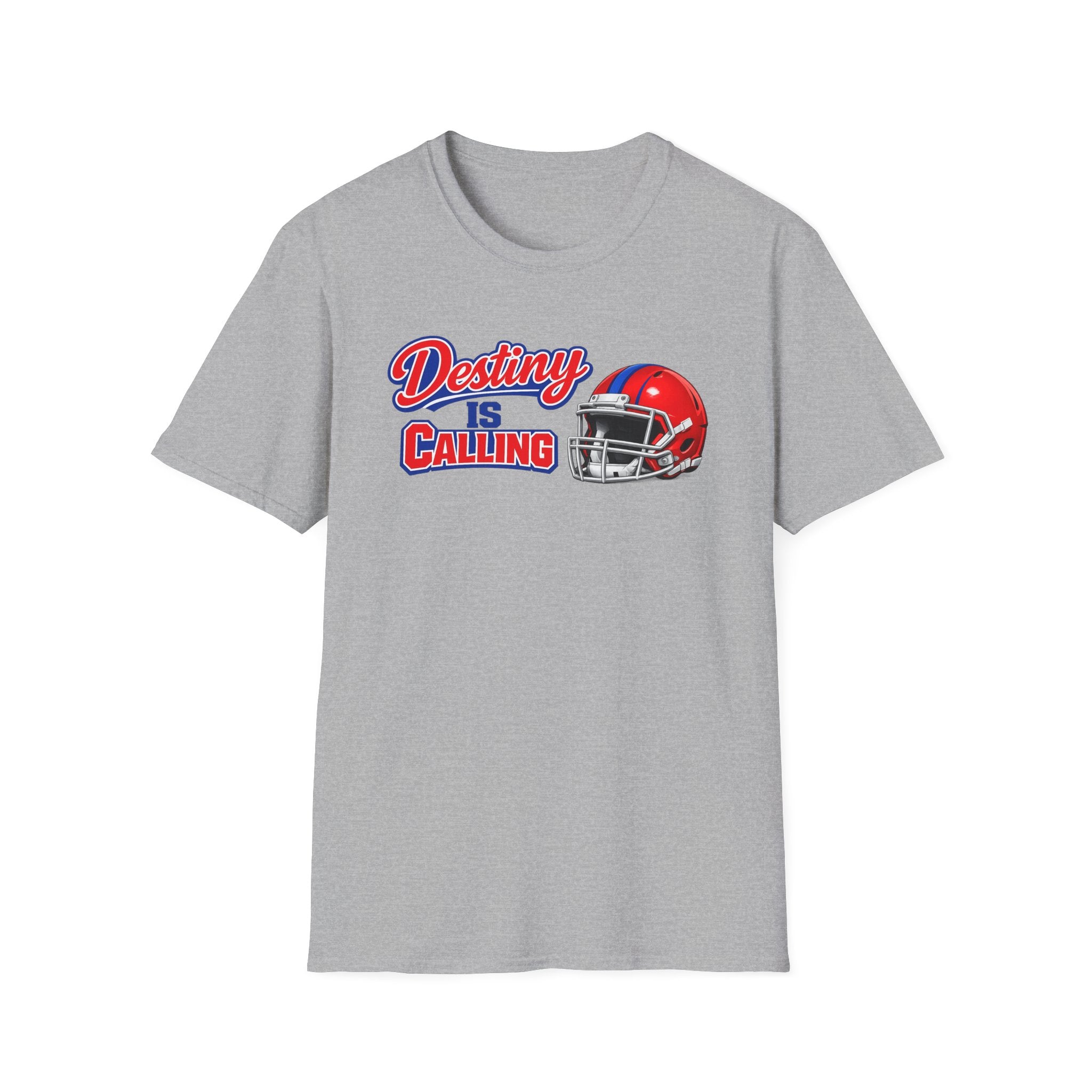Destiny Is Calling Football Helmet T-Shirt | Sports Team Tee