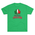 Still Italian T‑Shirt — Shamrock with Italian Flag Graphic (St. Patrick’s Day / Italian Pride)