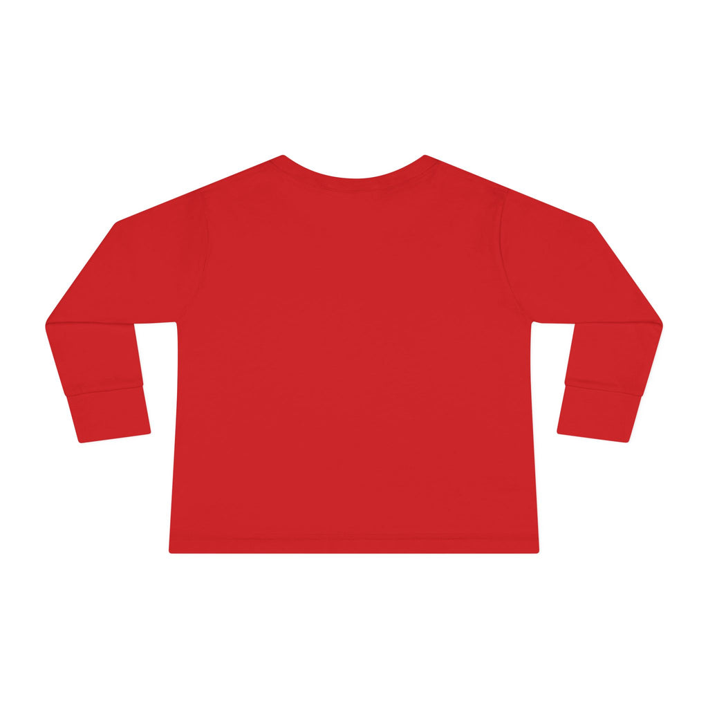 Highland Cow in Santa Hat Toddler Tee | Christmas