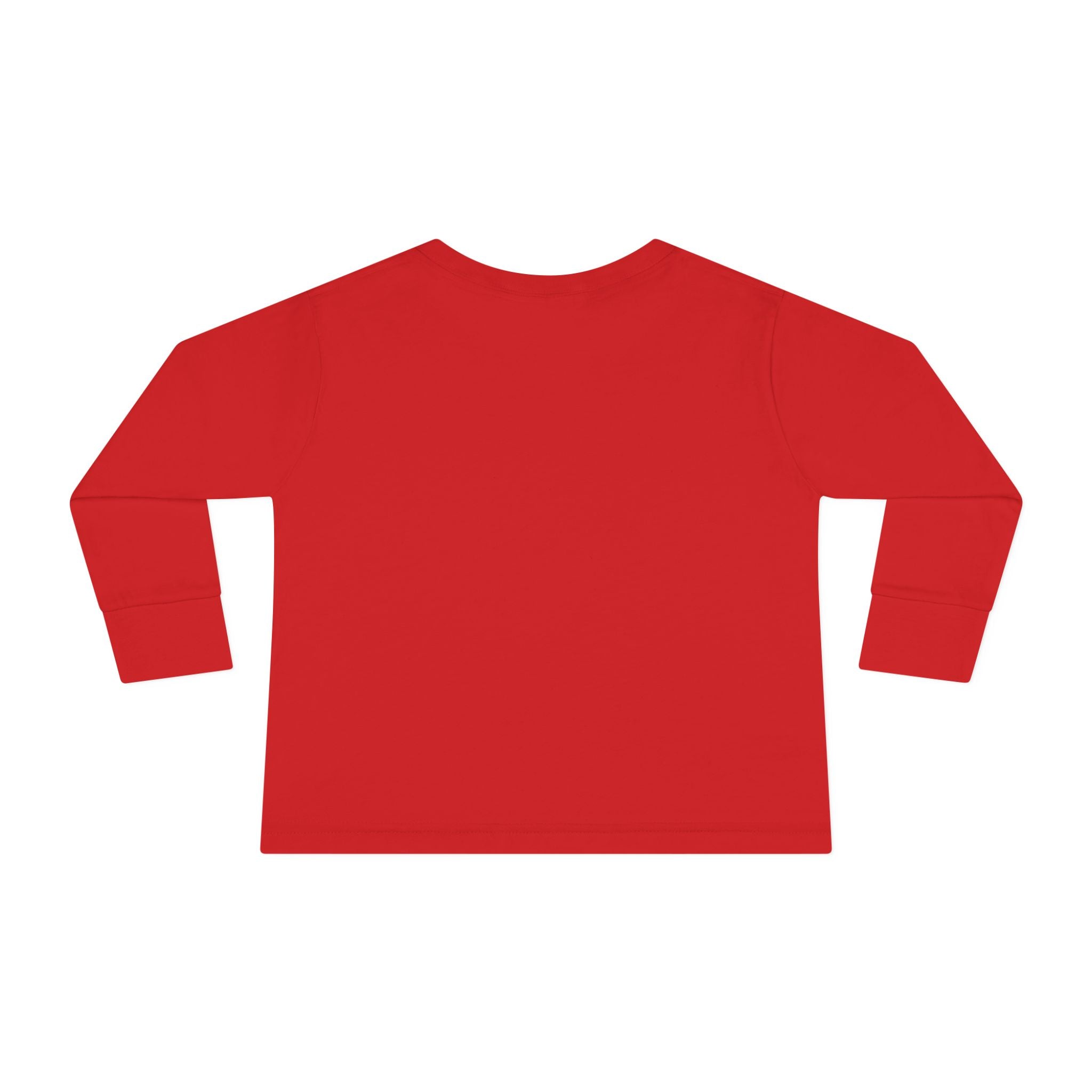 Highland Cow in Santa Hat Toddler Tee | Christmas