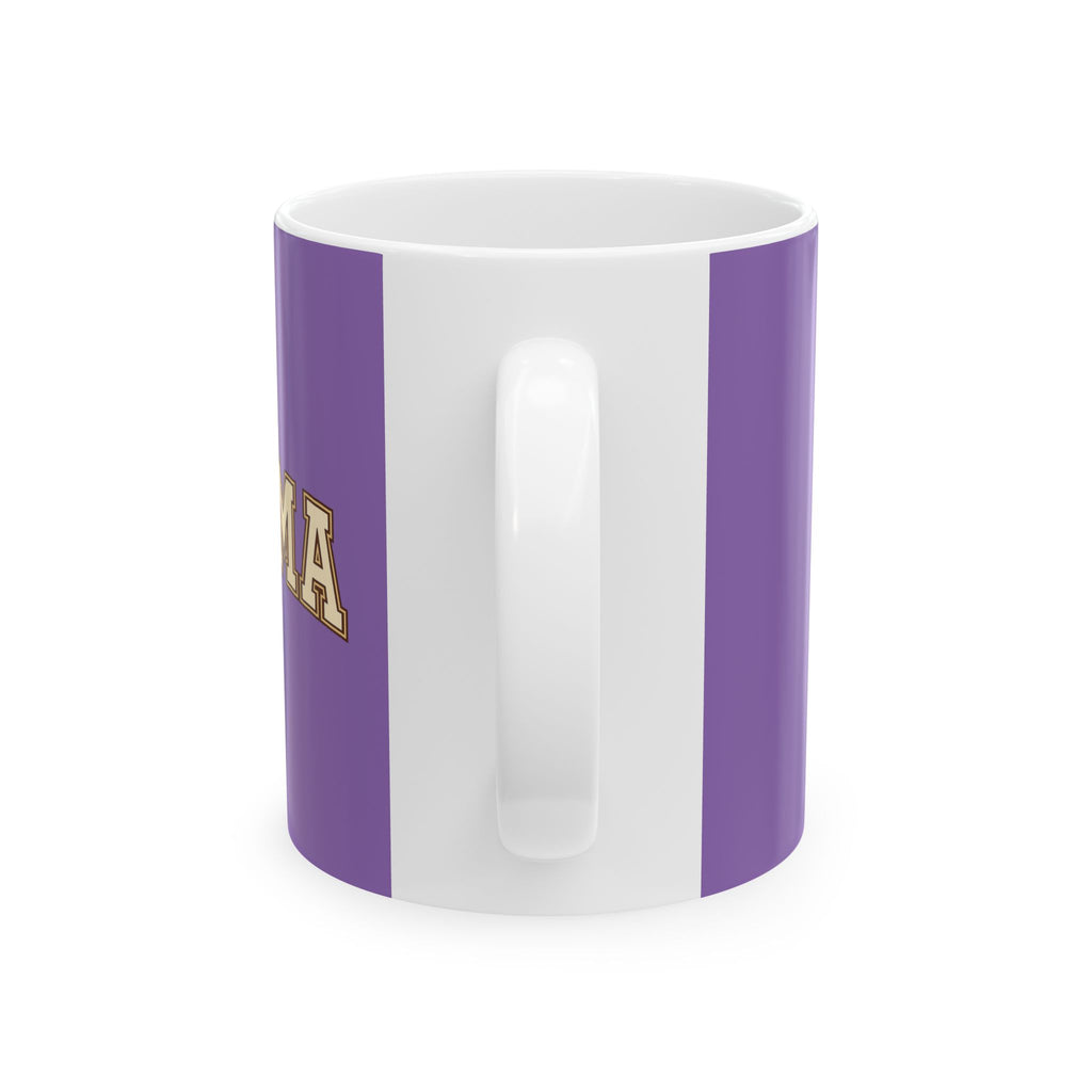 Mama Coffee Mug — Vintage Lettering Ceramic Tea Cup (11oz & 15oz)