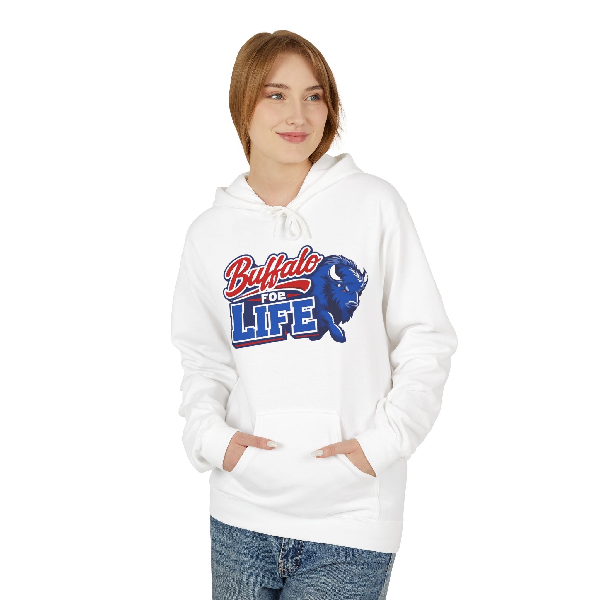 Buffalo for Life Hoodie | Buffalo  Logo, Sports Fan Apparel