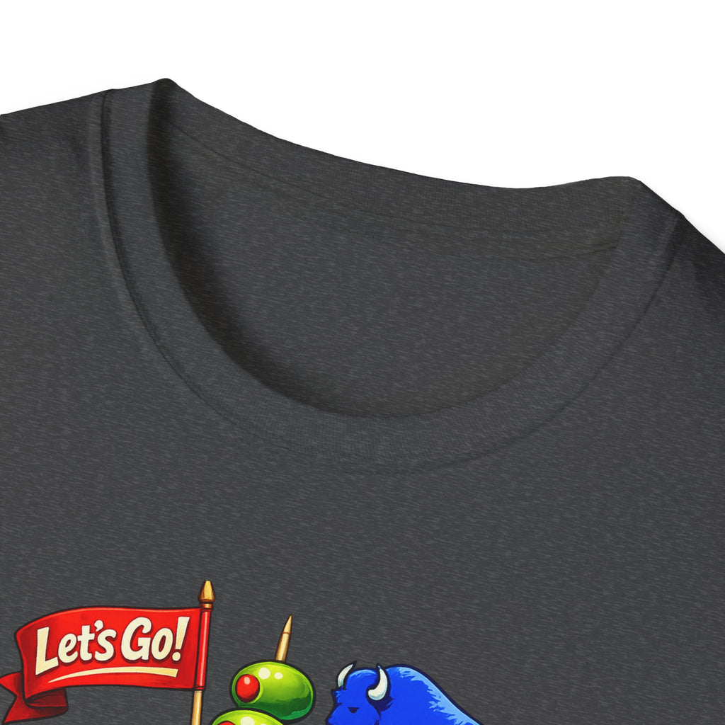 Cheers Buffalo T-Shirt | Cocktail Illustration