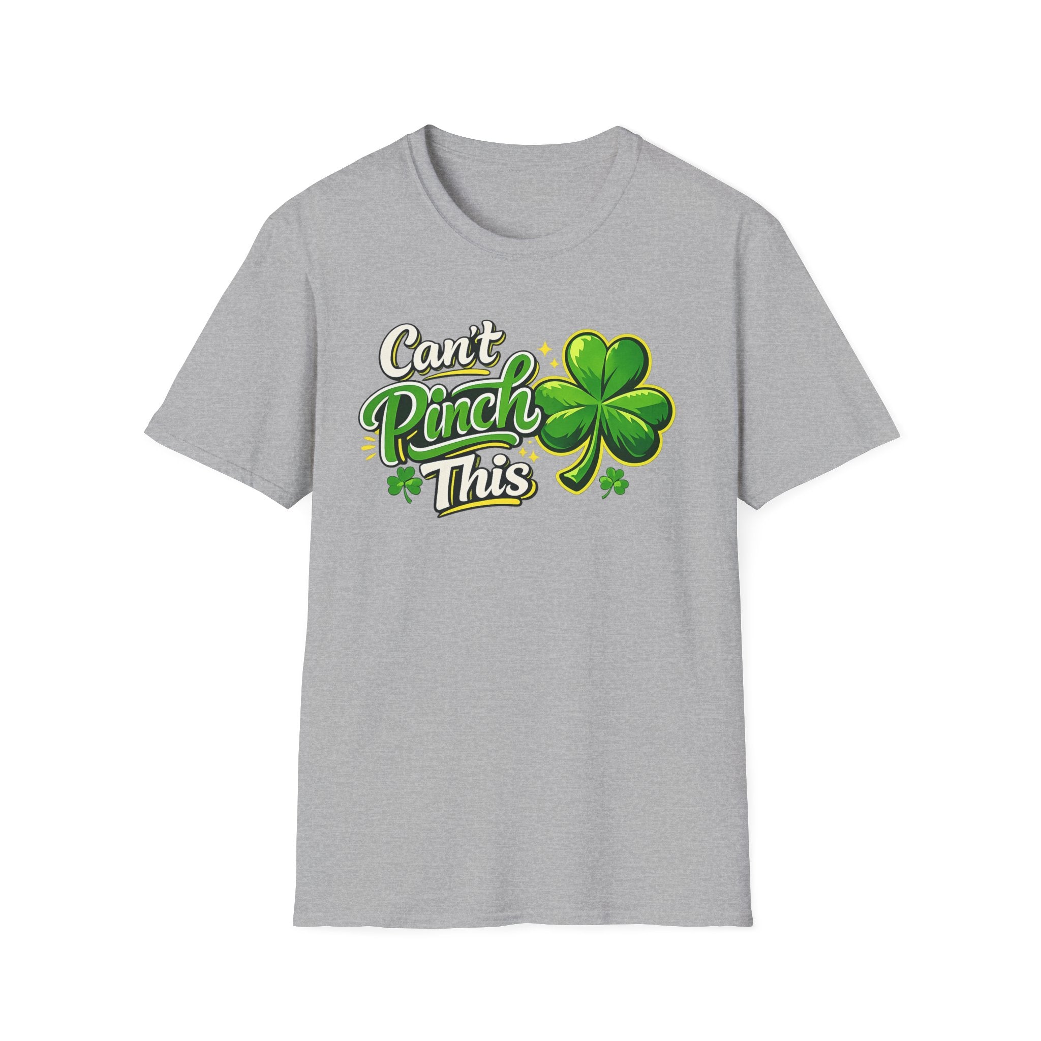 Can't Pinch This T-Shirt | Shamrock St. Patrick's Day Clover Graphic