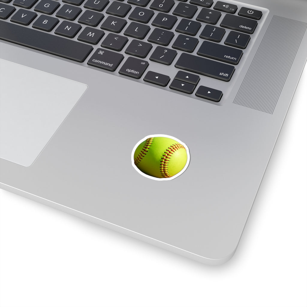 Softball Sticker | Kiss-Cut Vinyl, Sports Decal