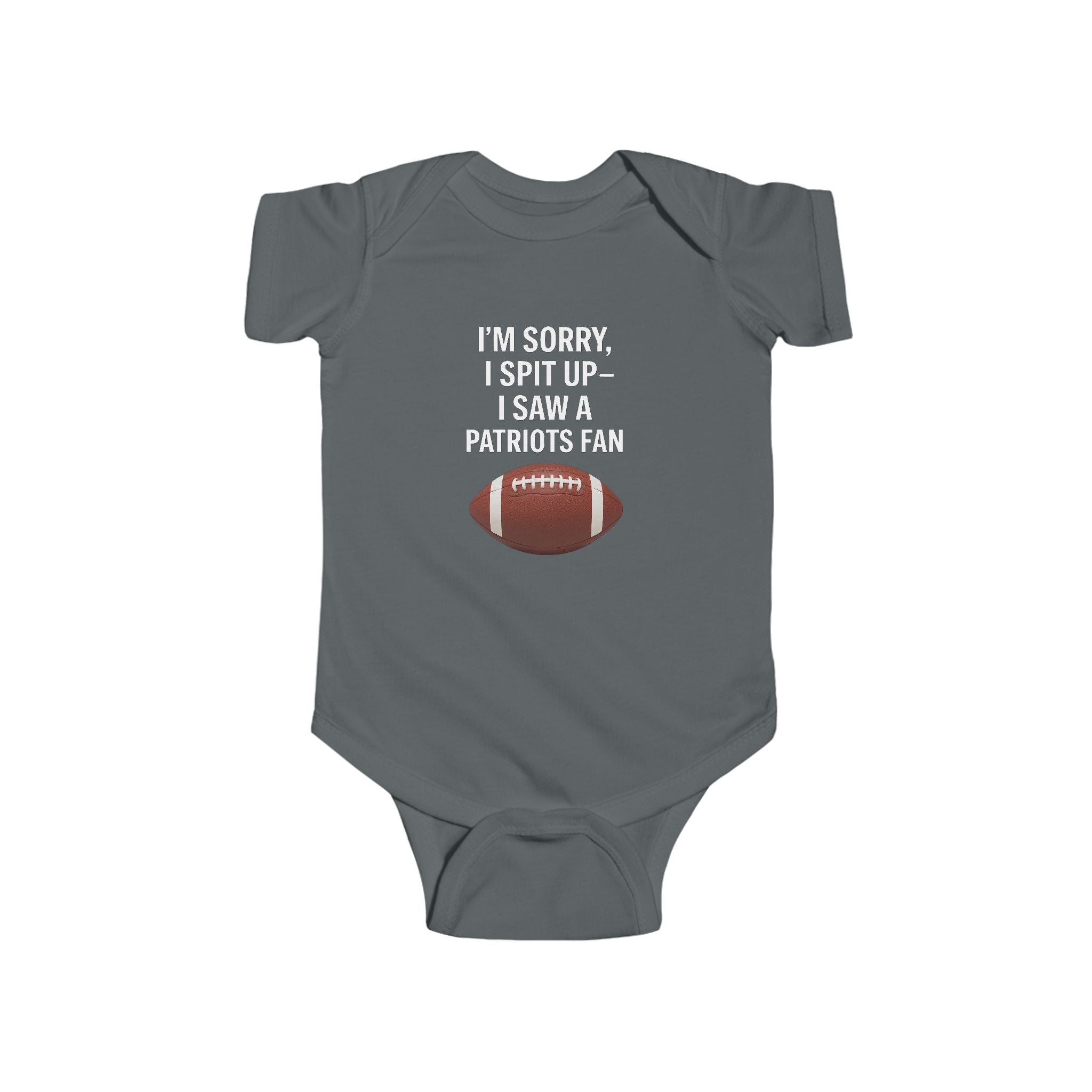 Little Football Humor Bodysuit | Baby Onesie with Football Graphic