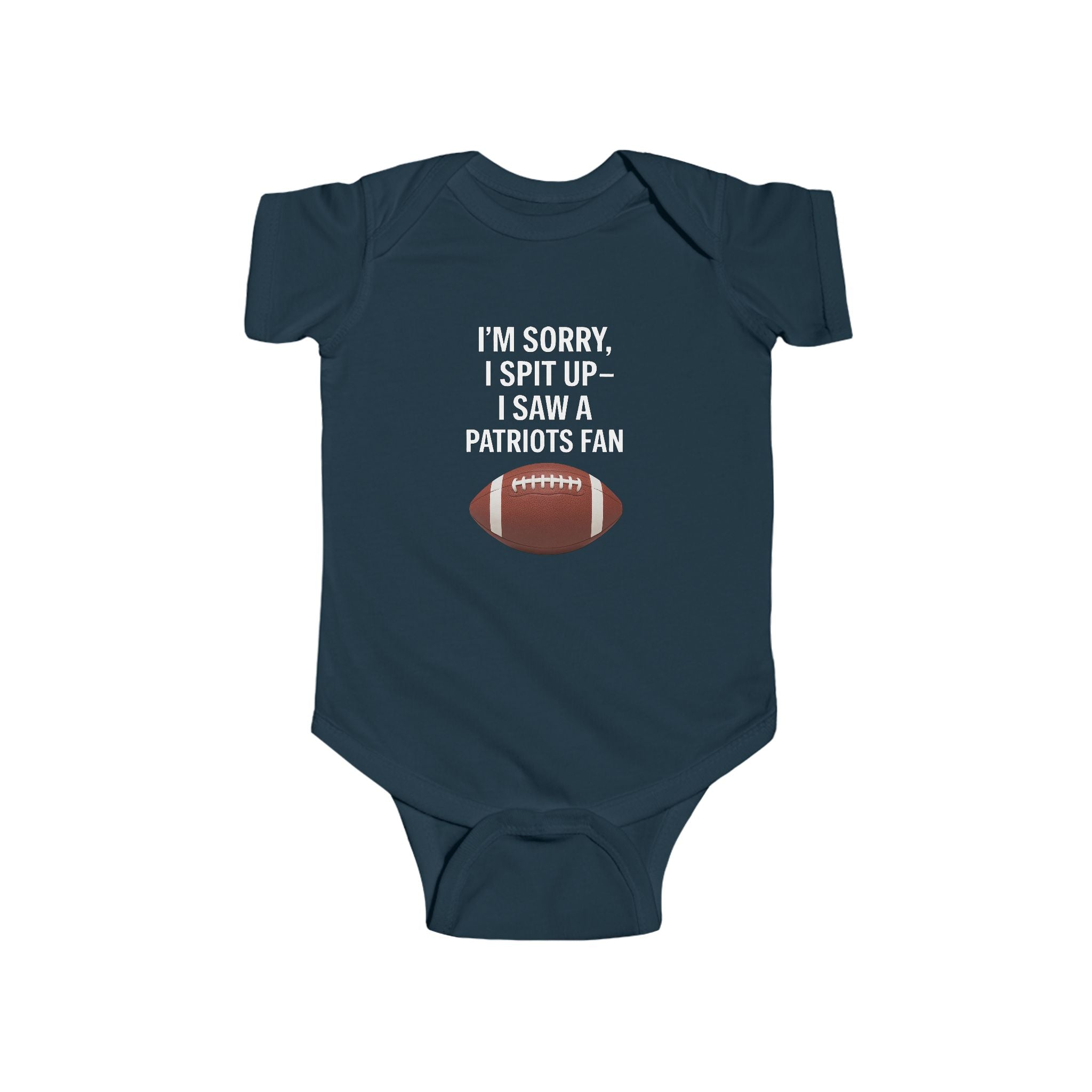 Little Football Humor Bodysuit | Baby Onesie with Football Graphic