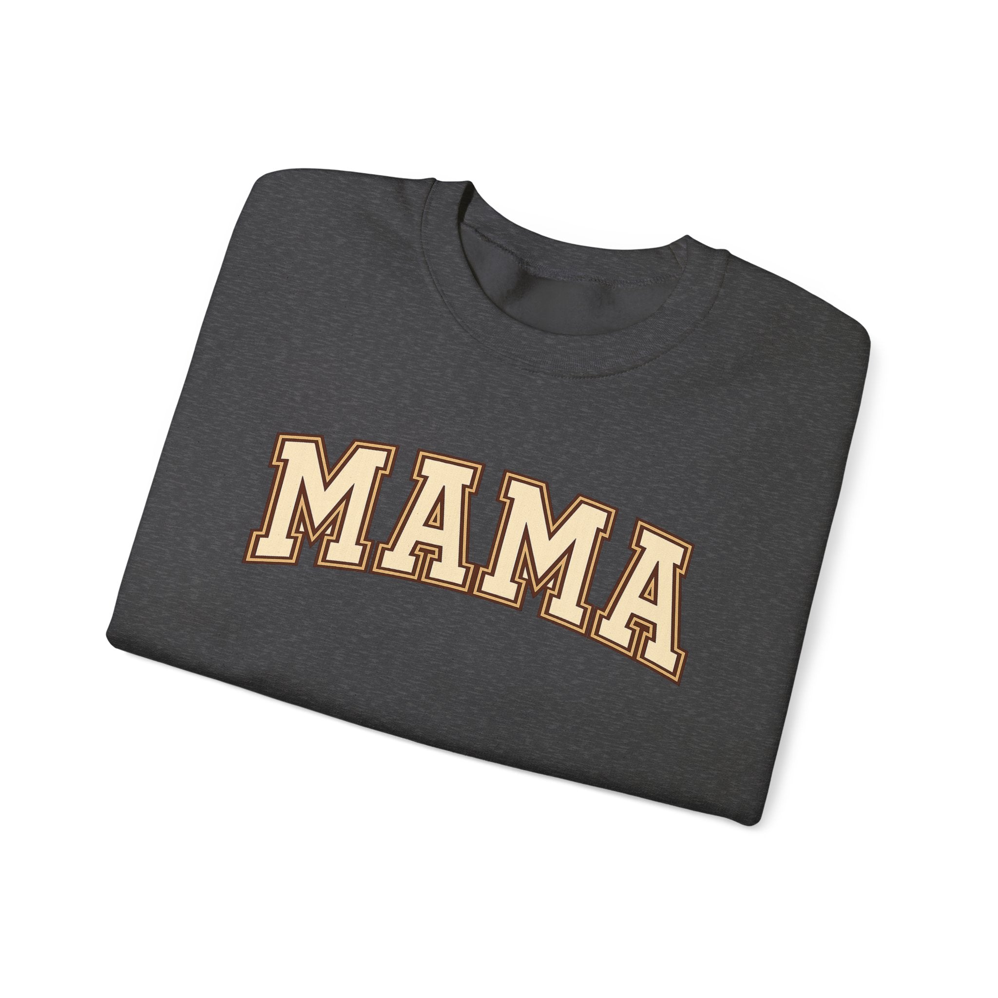 Mama Crewneck Sweatshirt – Vintage Collegiate Mom Pullover