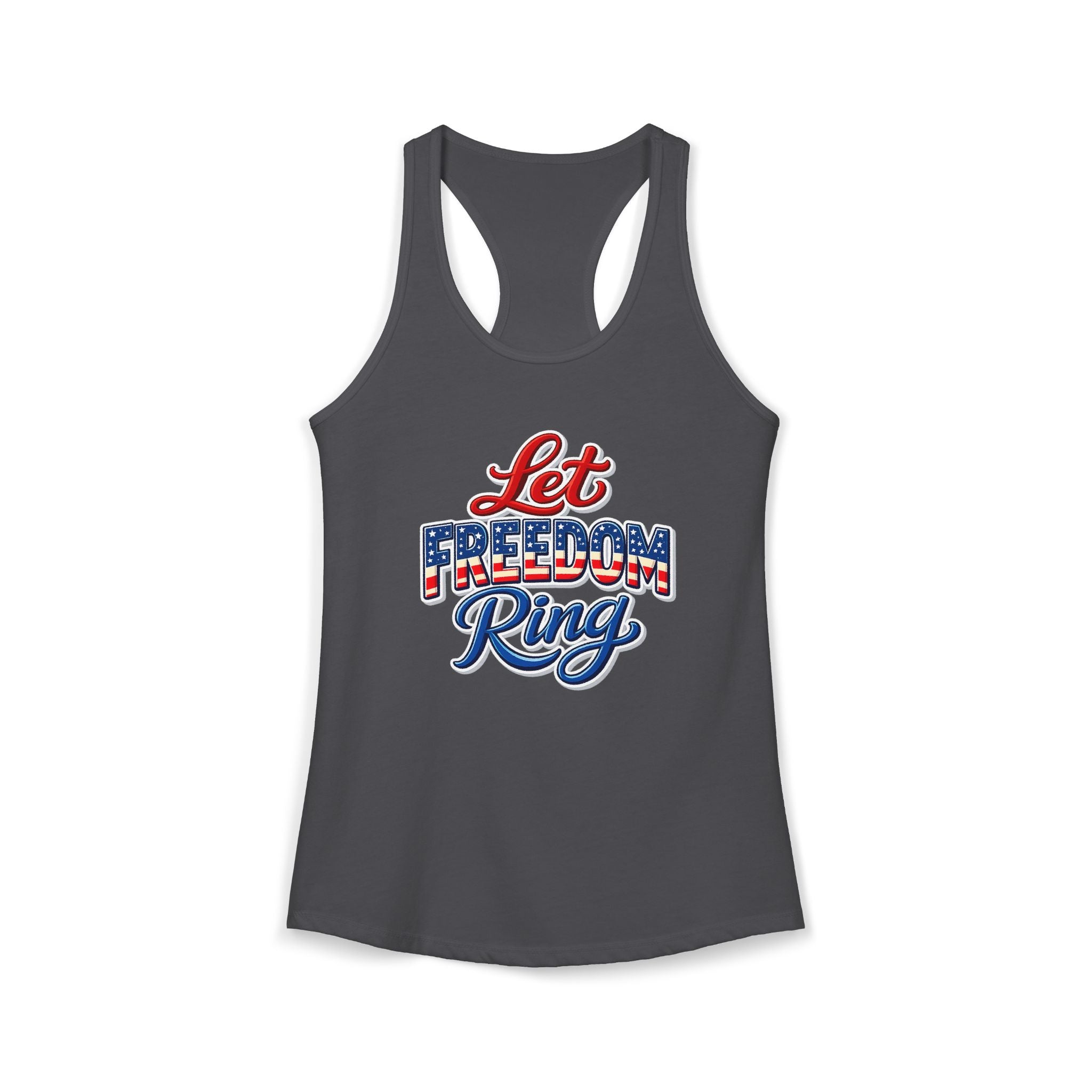 Let Freedom Ring Women's Ideal Racerback Tank