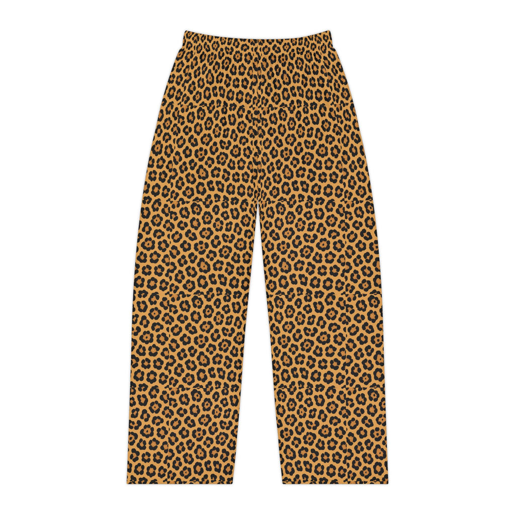 Leopard Print Women's Pajama Pants | Animal Print Lounge Sleepwear
