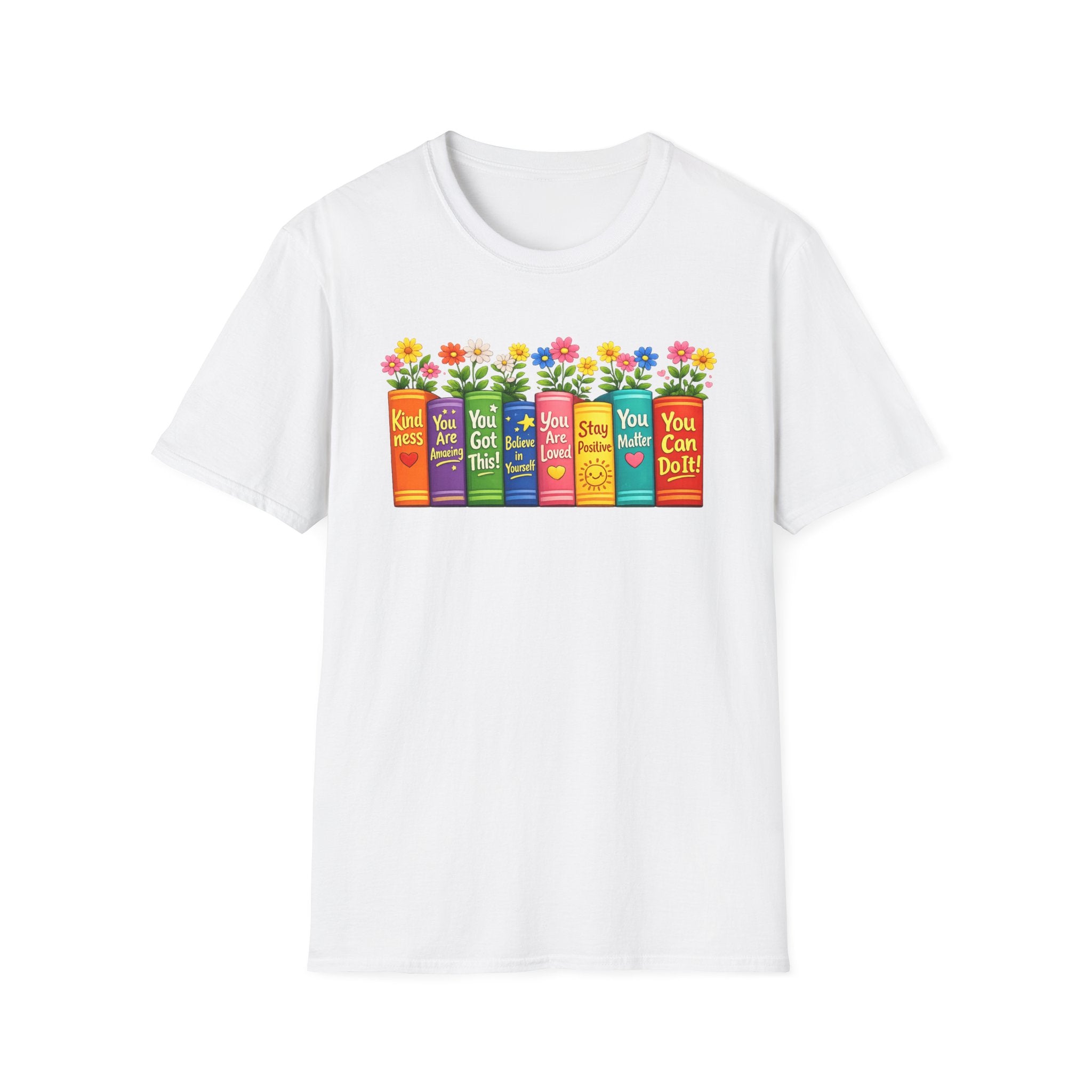 Colorful Succulent Pots You Got This You Can Do It T-Shirt | Floral Graphic Tee